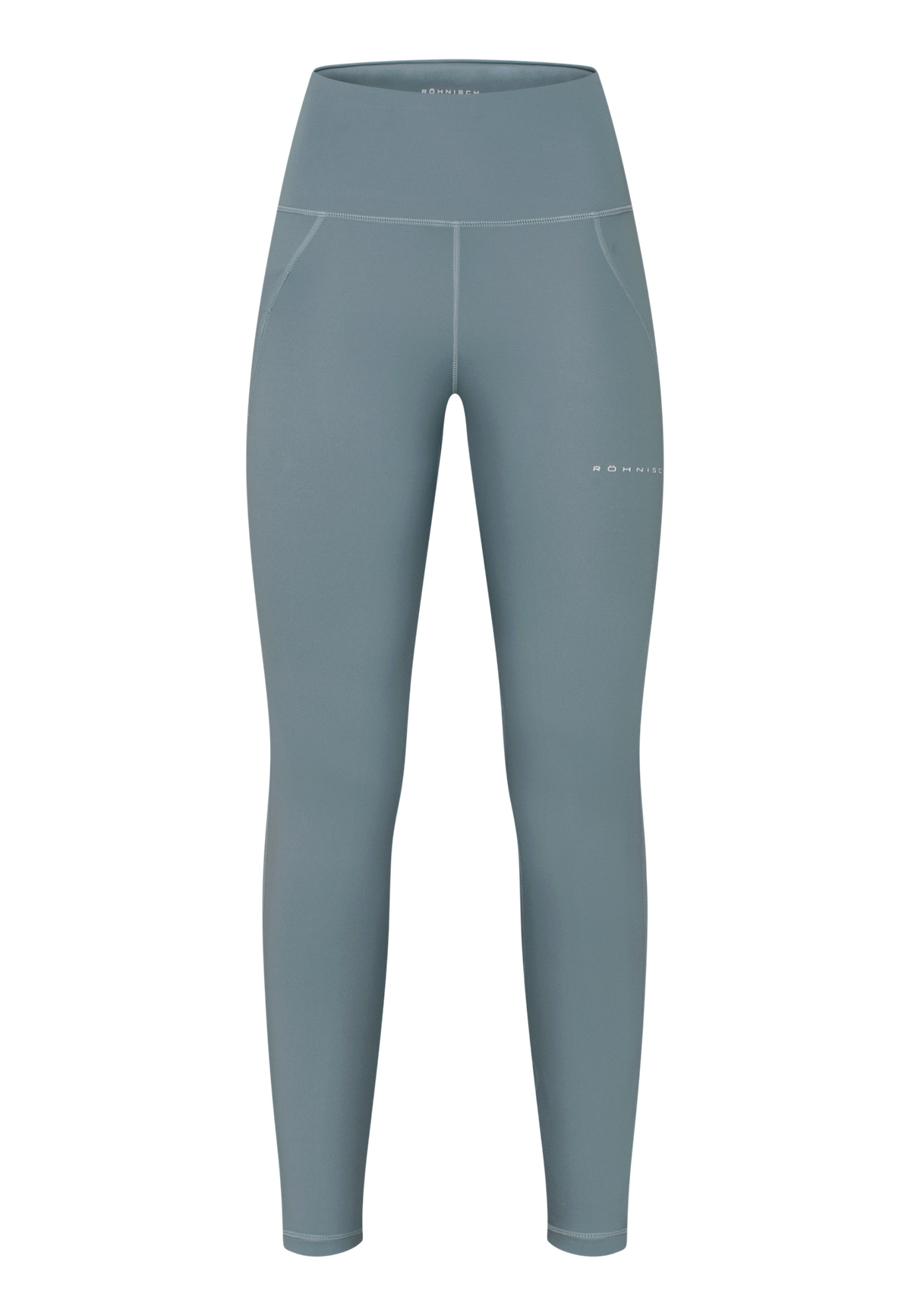 Flattering High Waist Tights, Stormy Sea