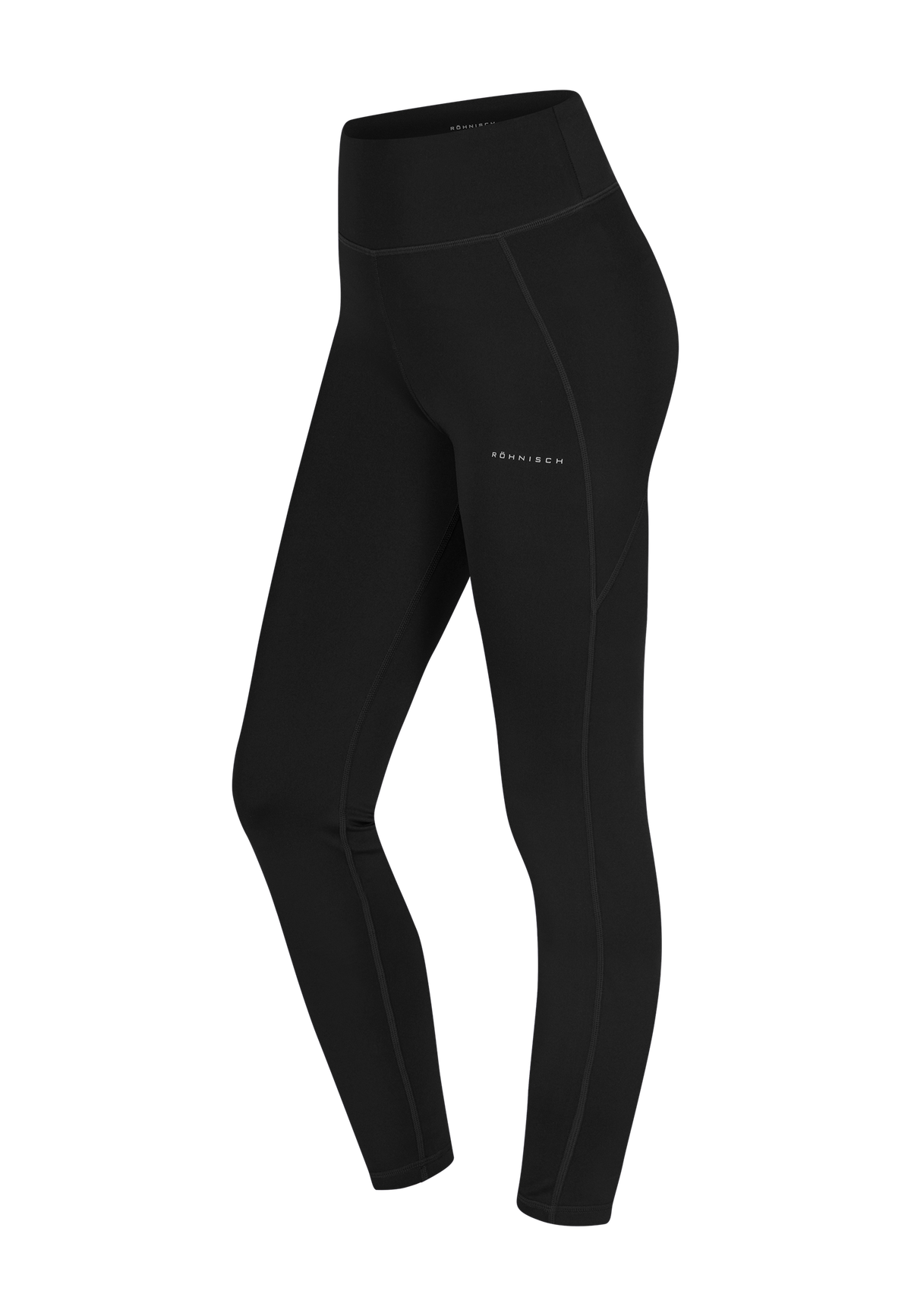Flattering High Waist Tights, Black