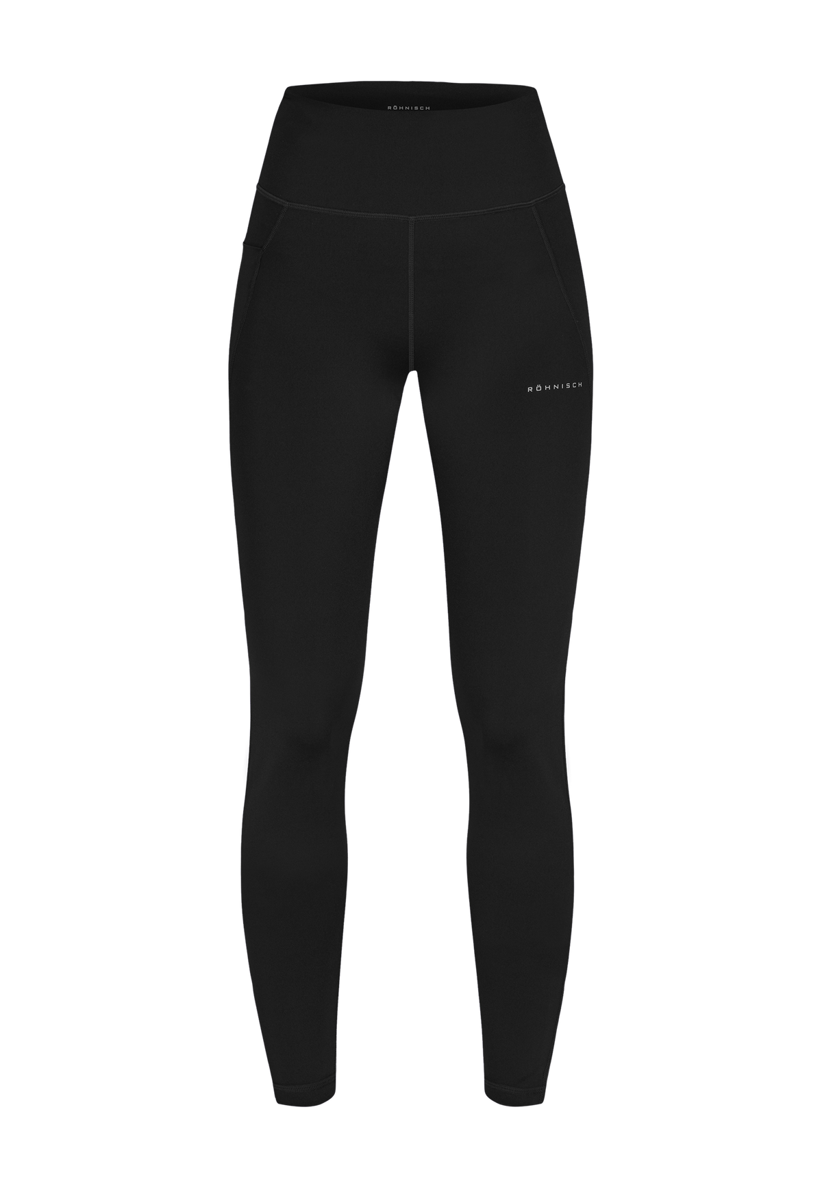 Flattering High Waist Tights, Black