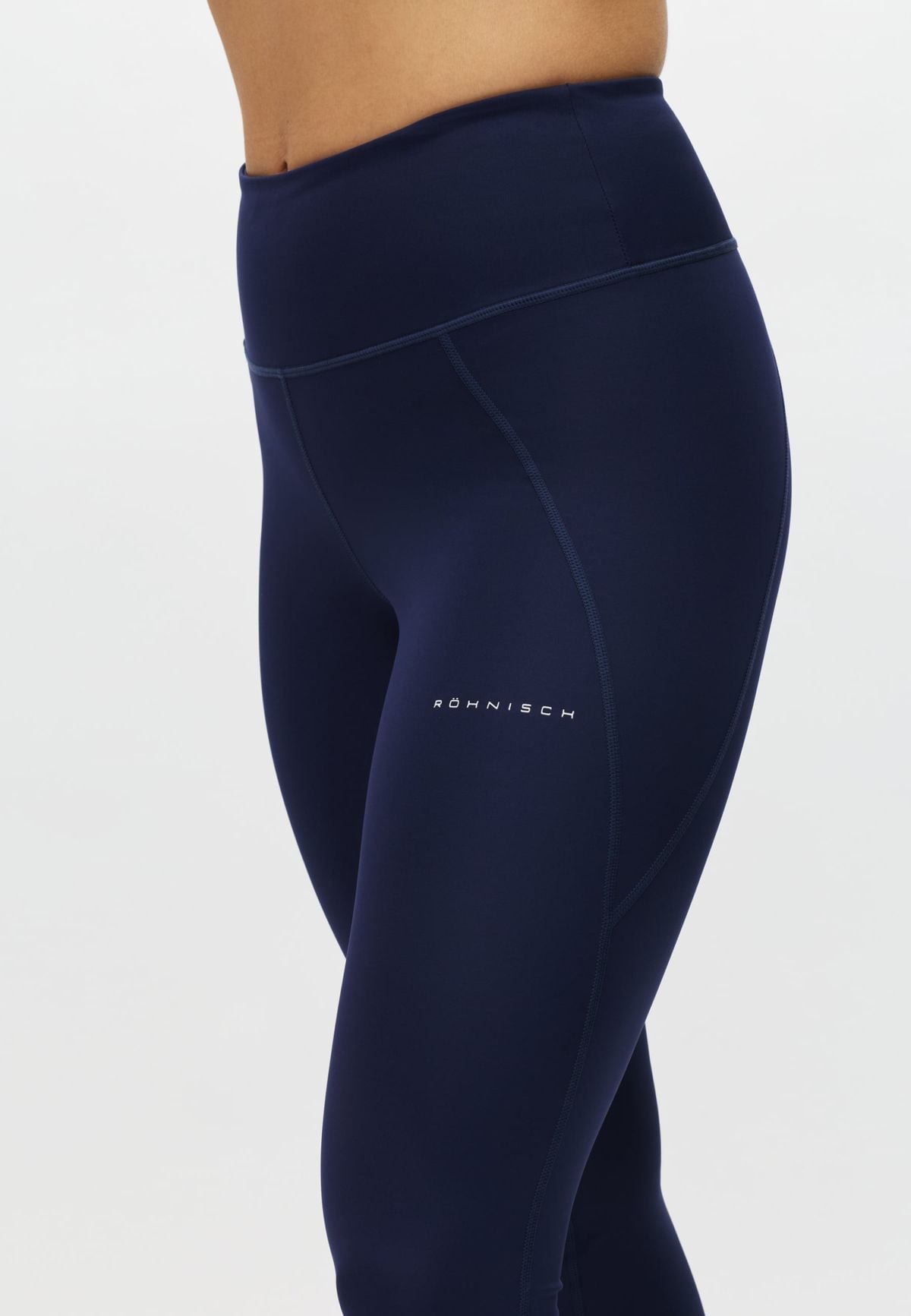Flattering High Waist Tights, Indigo