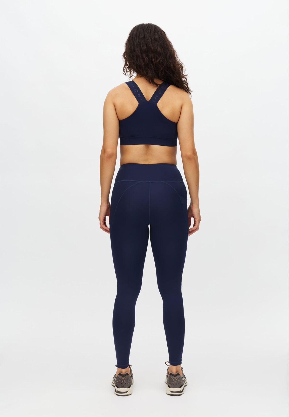 Flattering High Waist Tights, Indigo