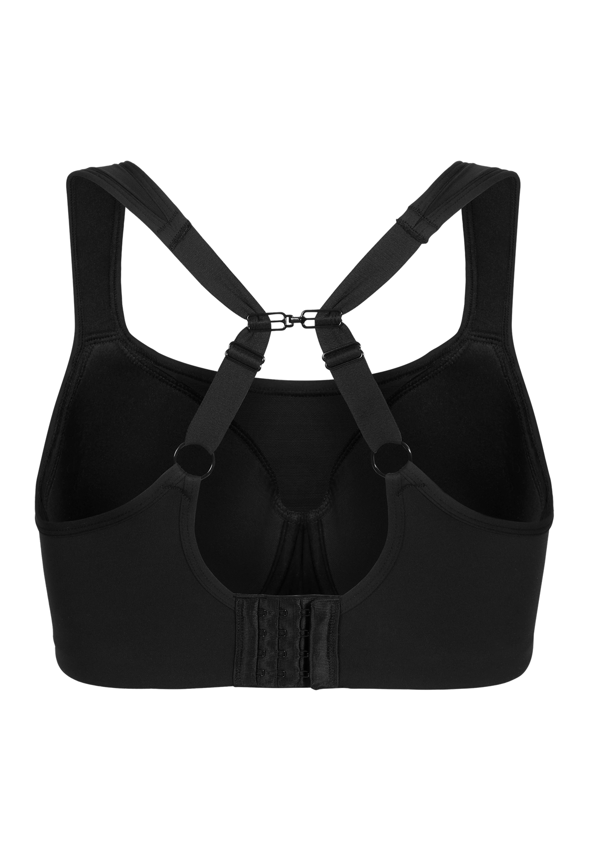 High Support Sportsbra D-cup, Black