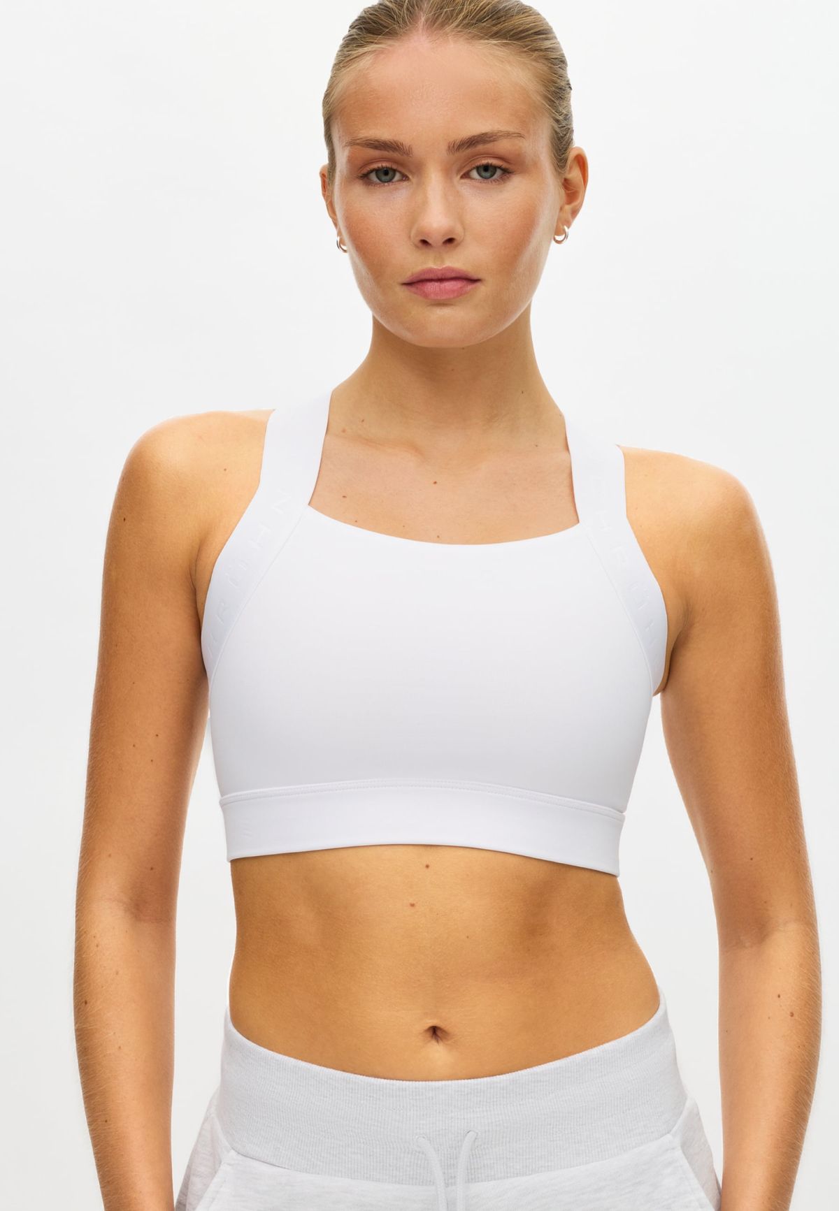 Kay Sports Bra, White