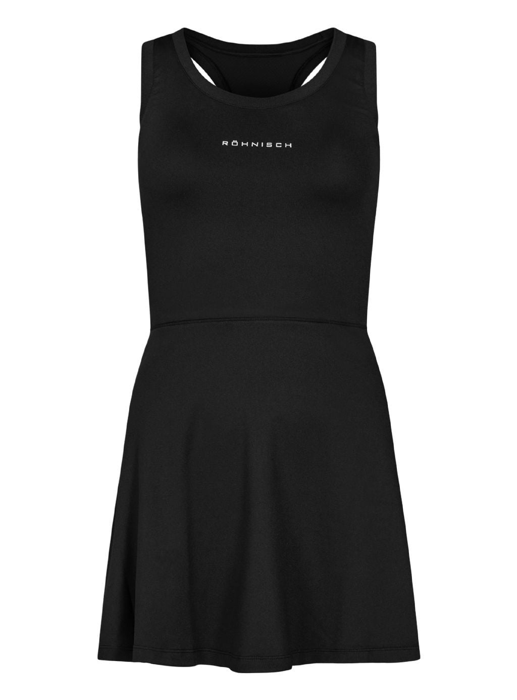 Mix Court Dress, Black
