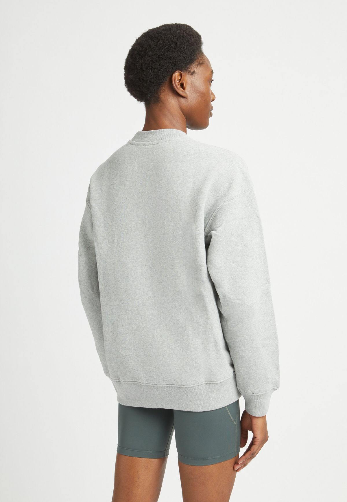 Iconic Sweatshirt, Grey Melange