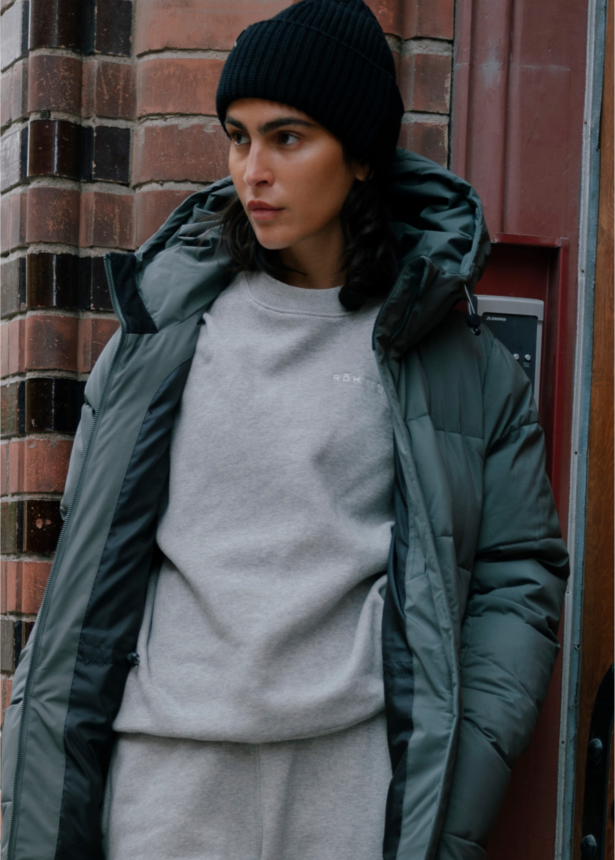 Iconic Sweatshirt, Grey Melange