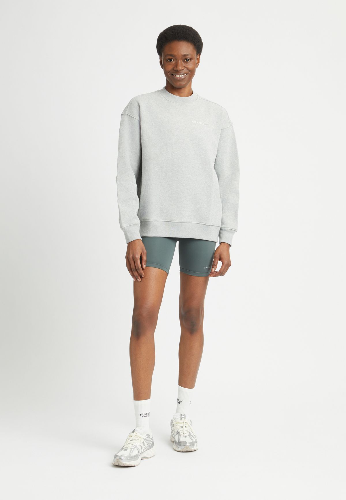 Iconic Sweatshirt, Grey Melange