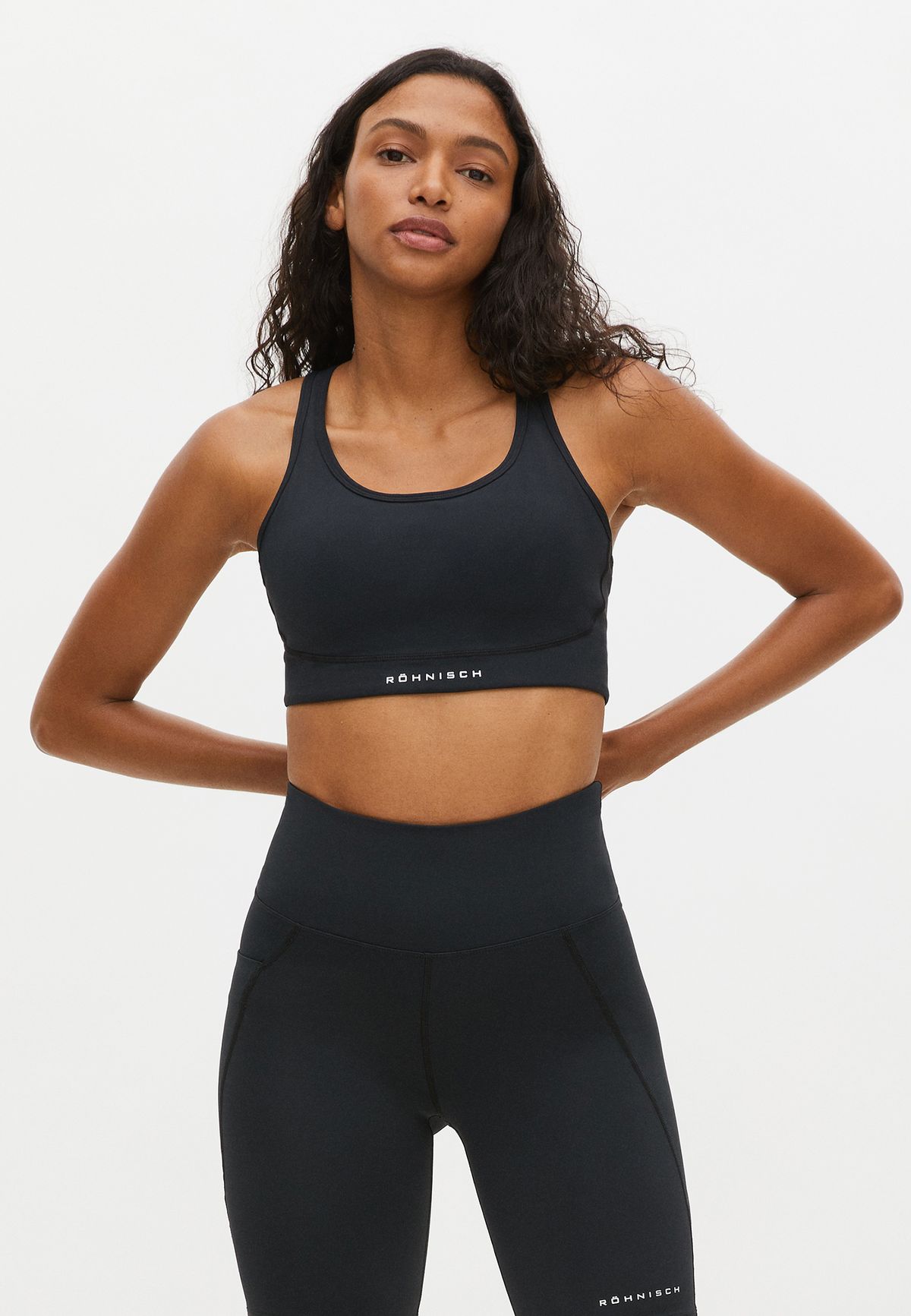 Flattering Sportsbra, Black