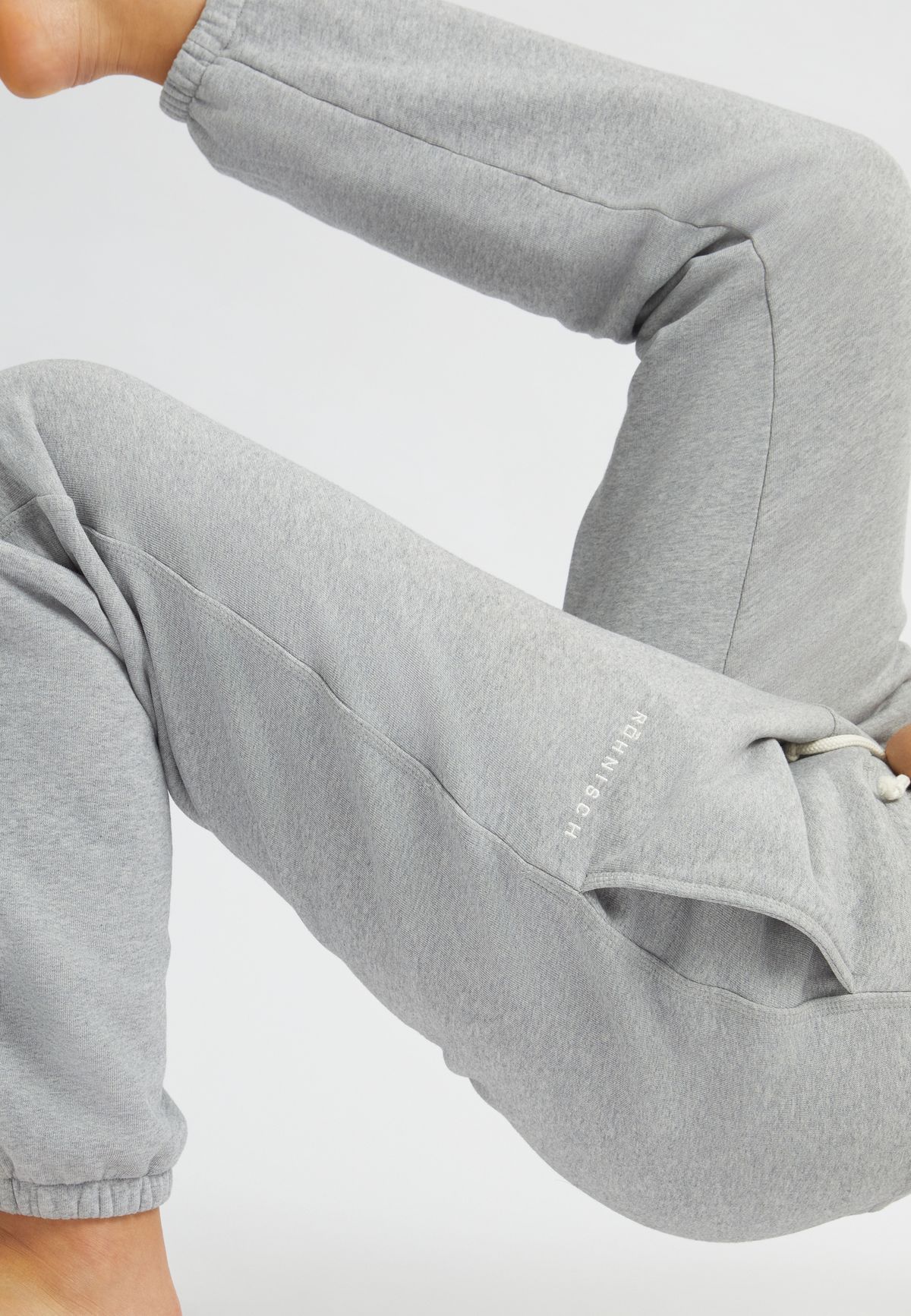 Iconic Sweatpants, Grey Melange