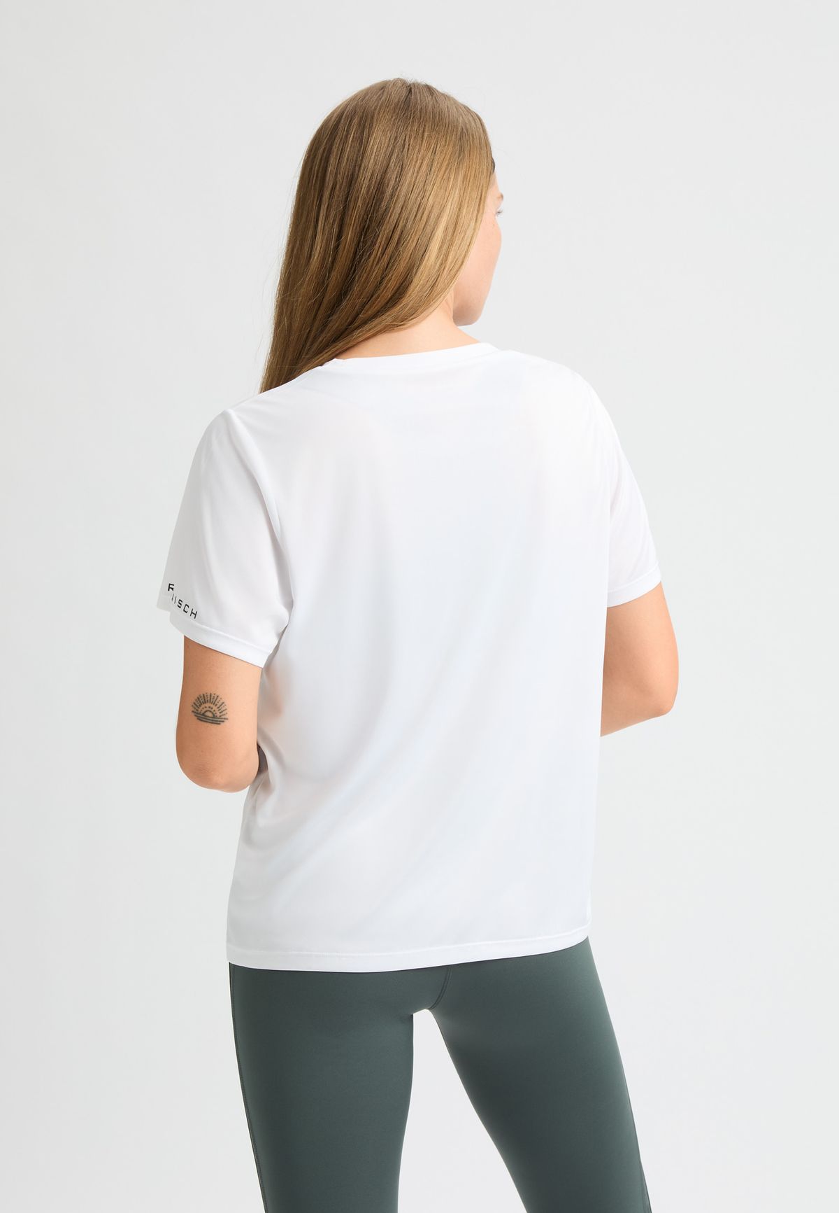 Team Logo Tee, White