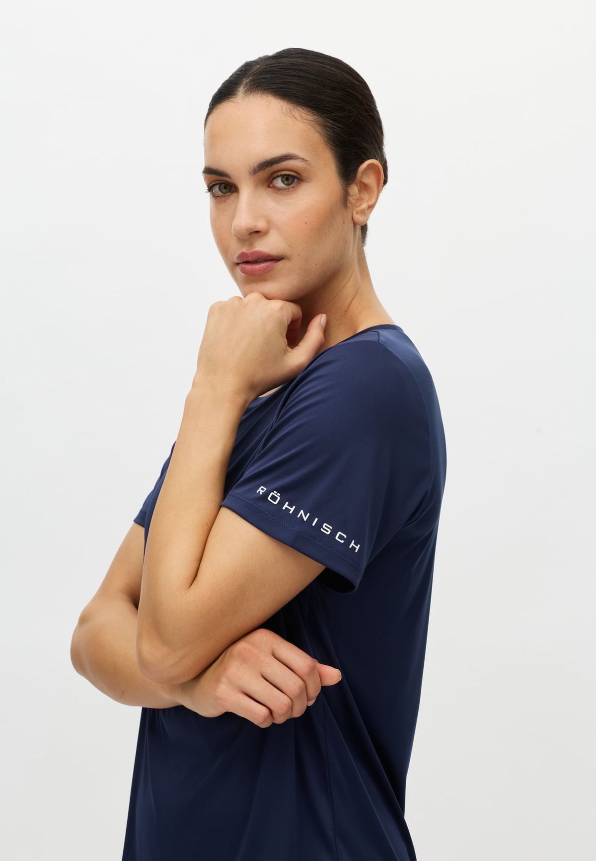 Team Logo Tee, Indigo