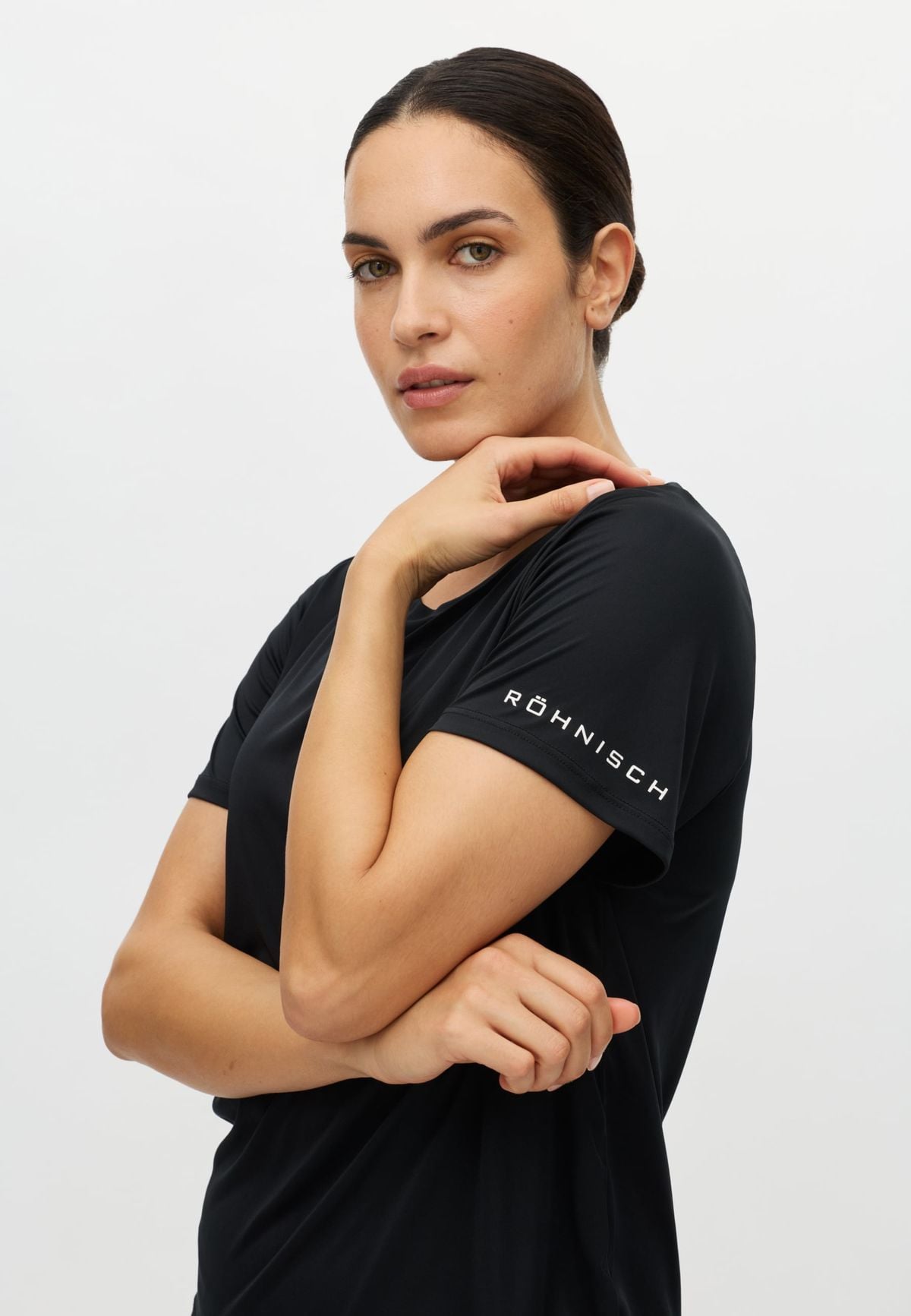 Team Logo Tee, Black