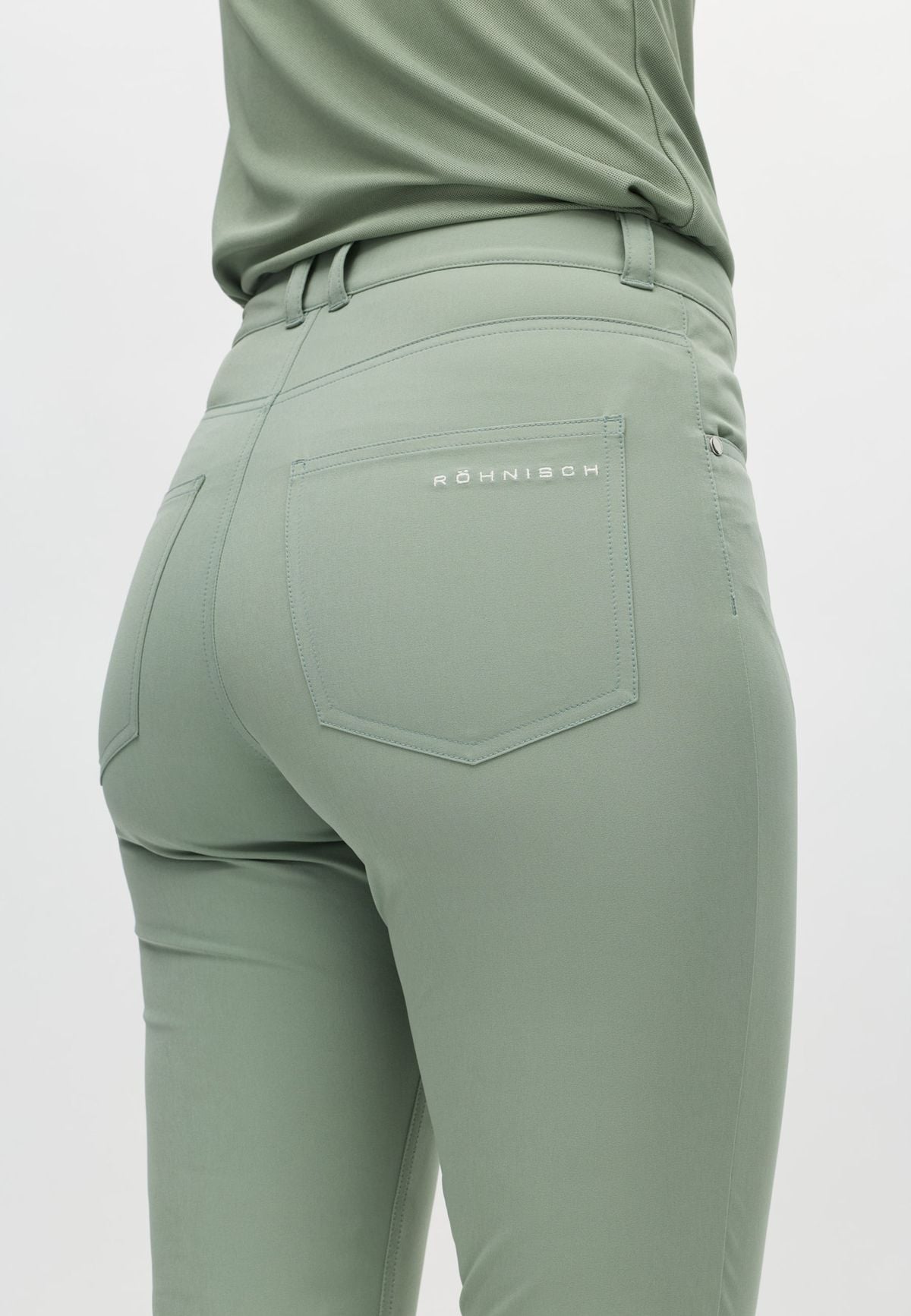 Chie Comfort Pants 30, Lily Pad