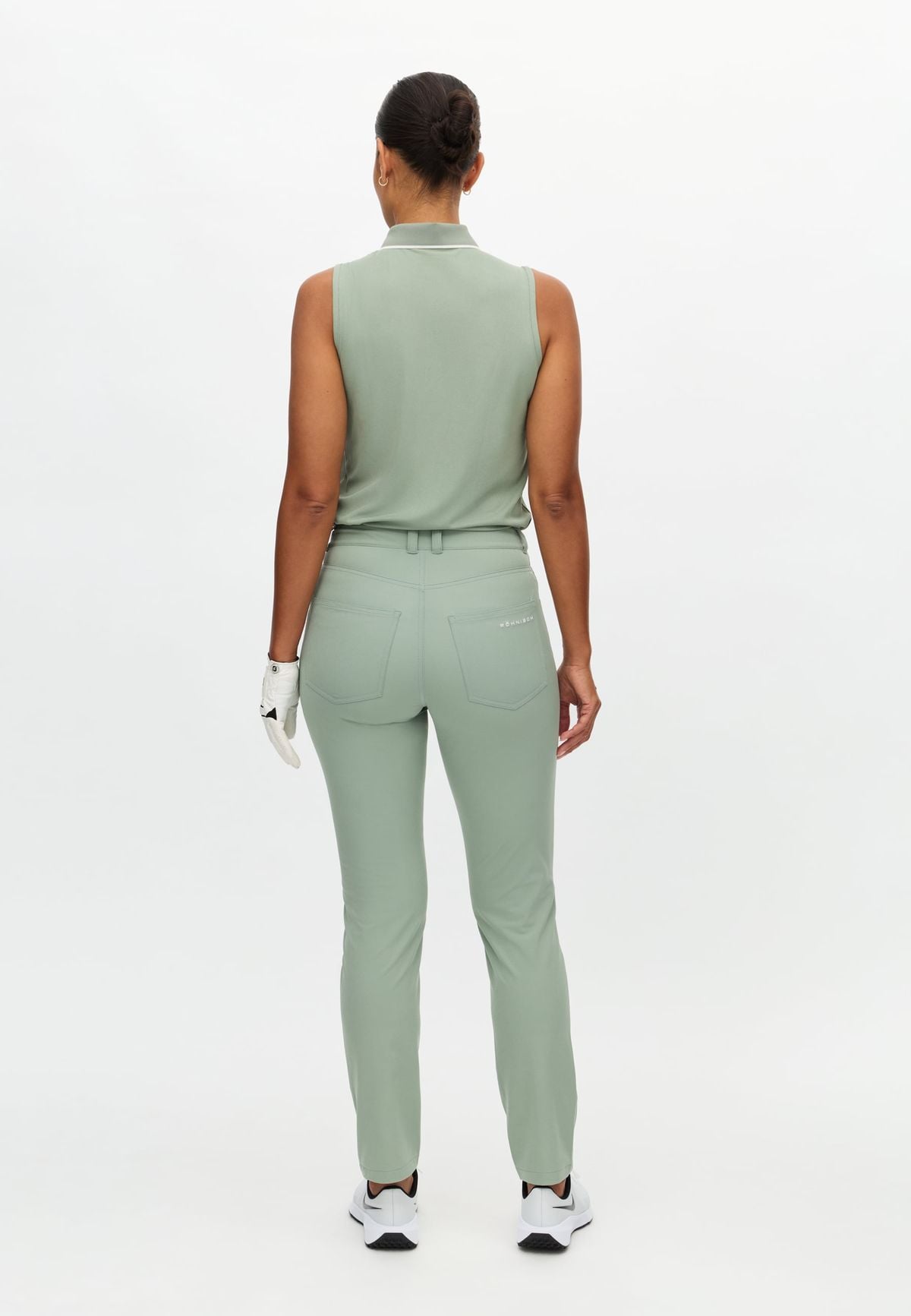 Chie Comfort Pants 32, Lily Pad