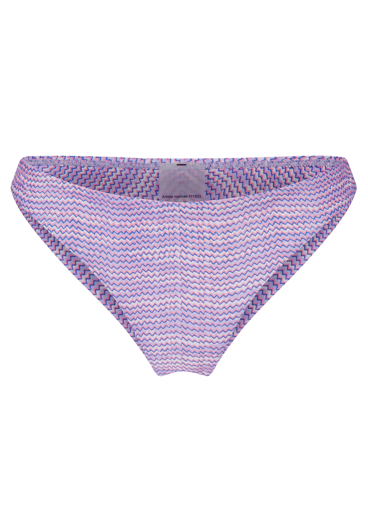 Oni Brazilian Bikini Briefs, Zigzag Purple