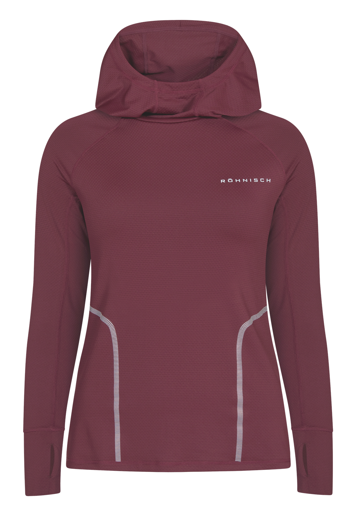 Jacquard Hood Long Sleeve, Port Royale