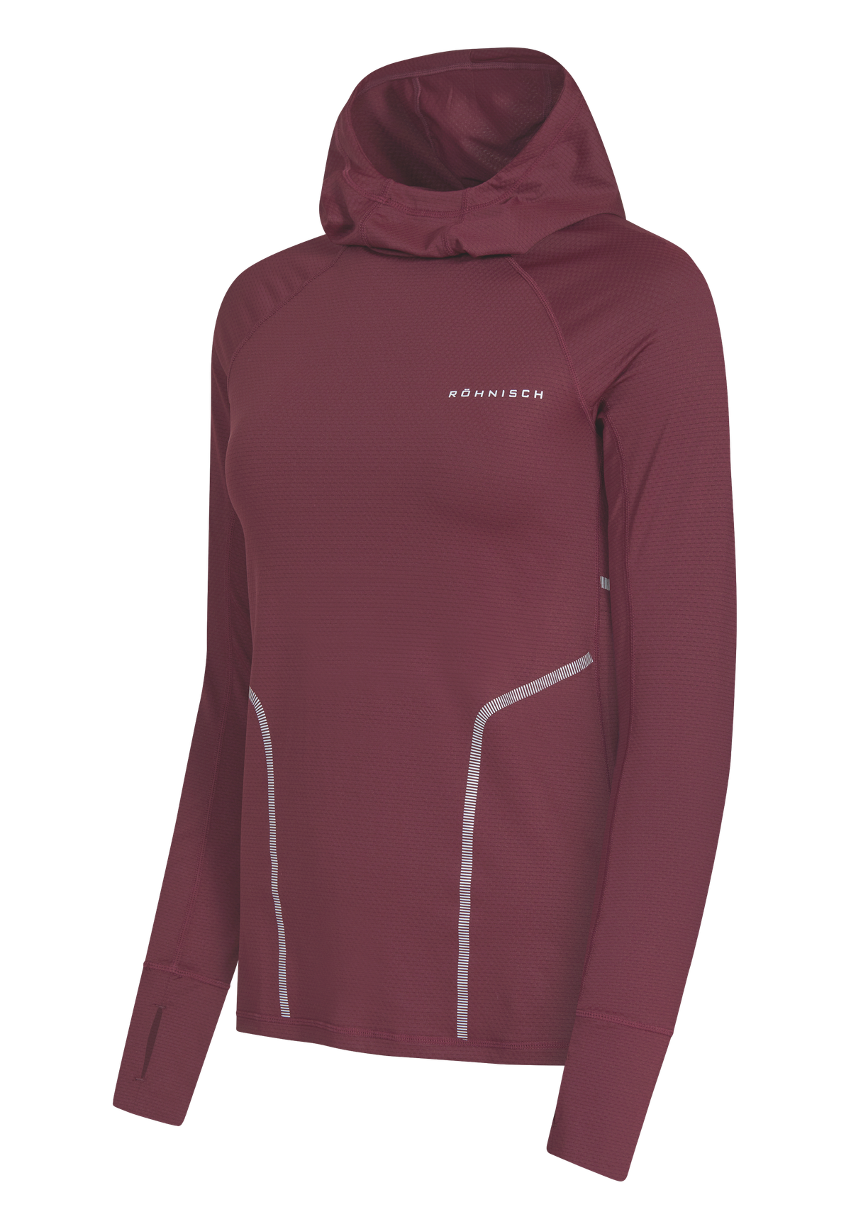 Jacquard Hood Long Sleeve, Port Royale