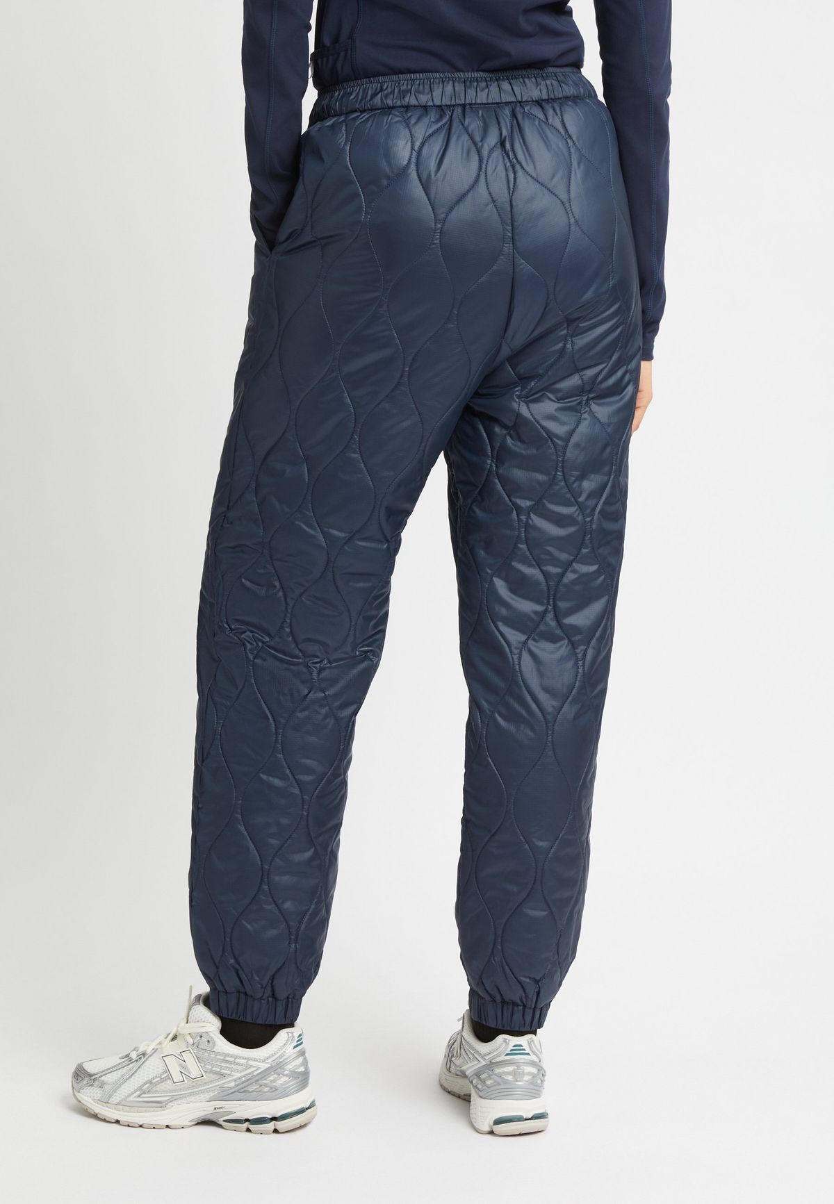 Relaxed Quilt Pants, Space Navy