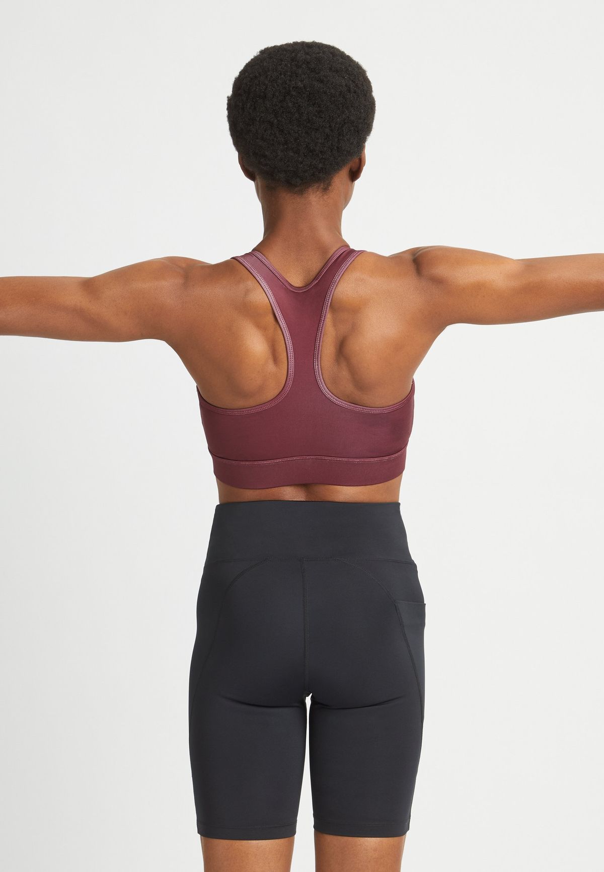 Essential Zip Sportsbra, Port Royale