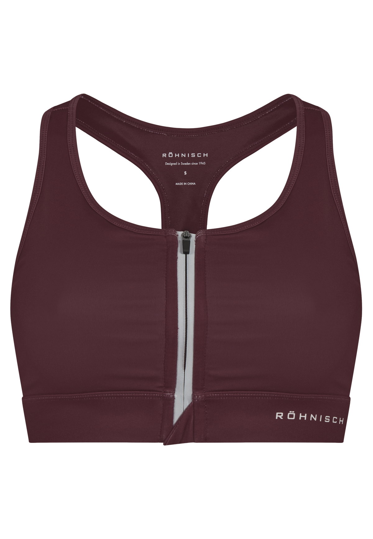 Essential Zip Sportsbra, Port Royale