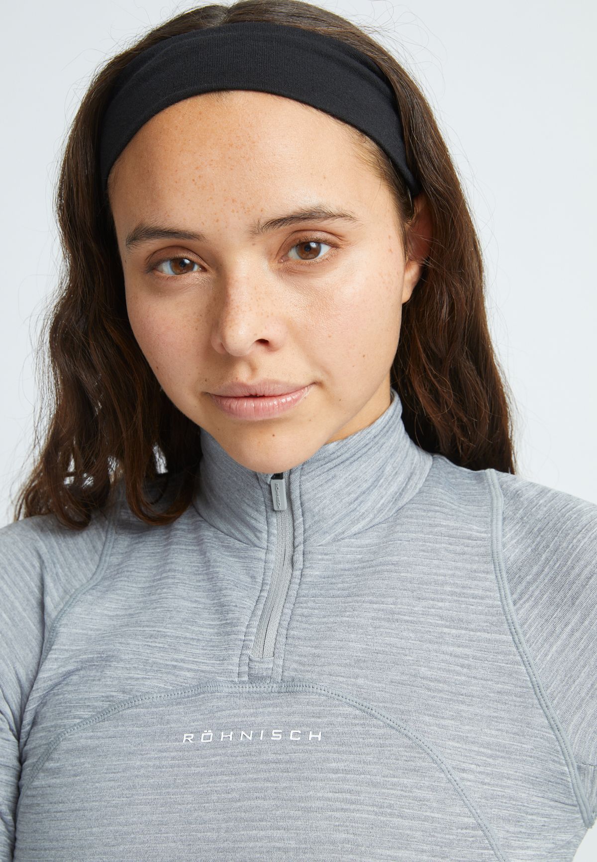 Insulate Thermo Half Zip, Grey Melange