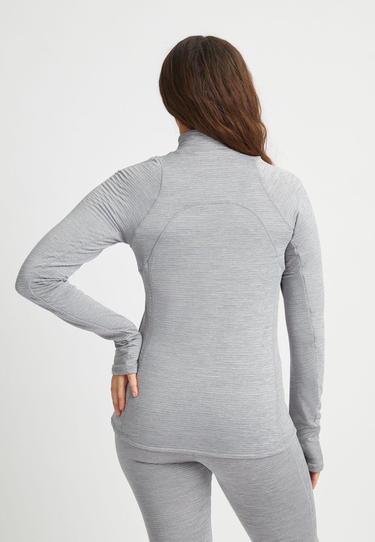 Insulate Thermo Half Zip, Grey Melange