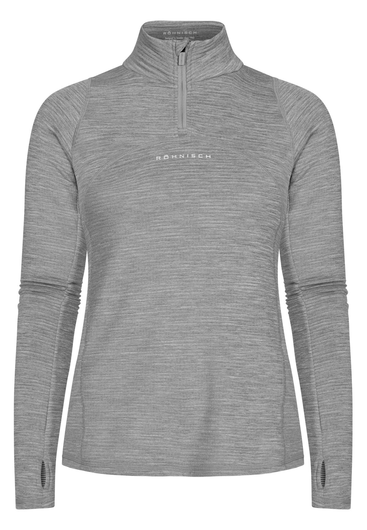 Insulate Thermo Half Zip, Grey Melange