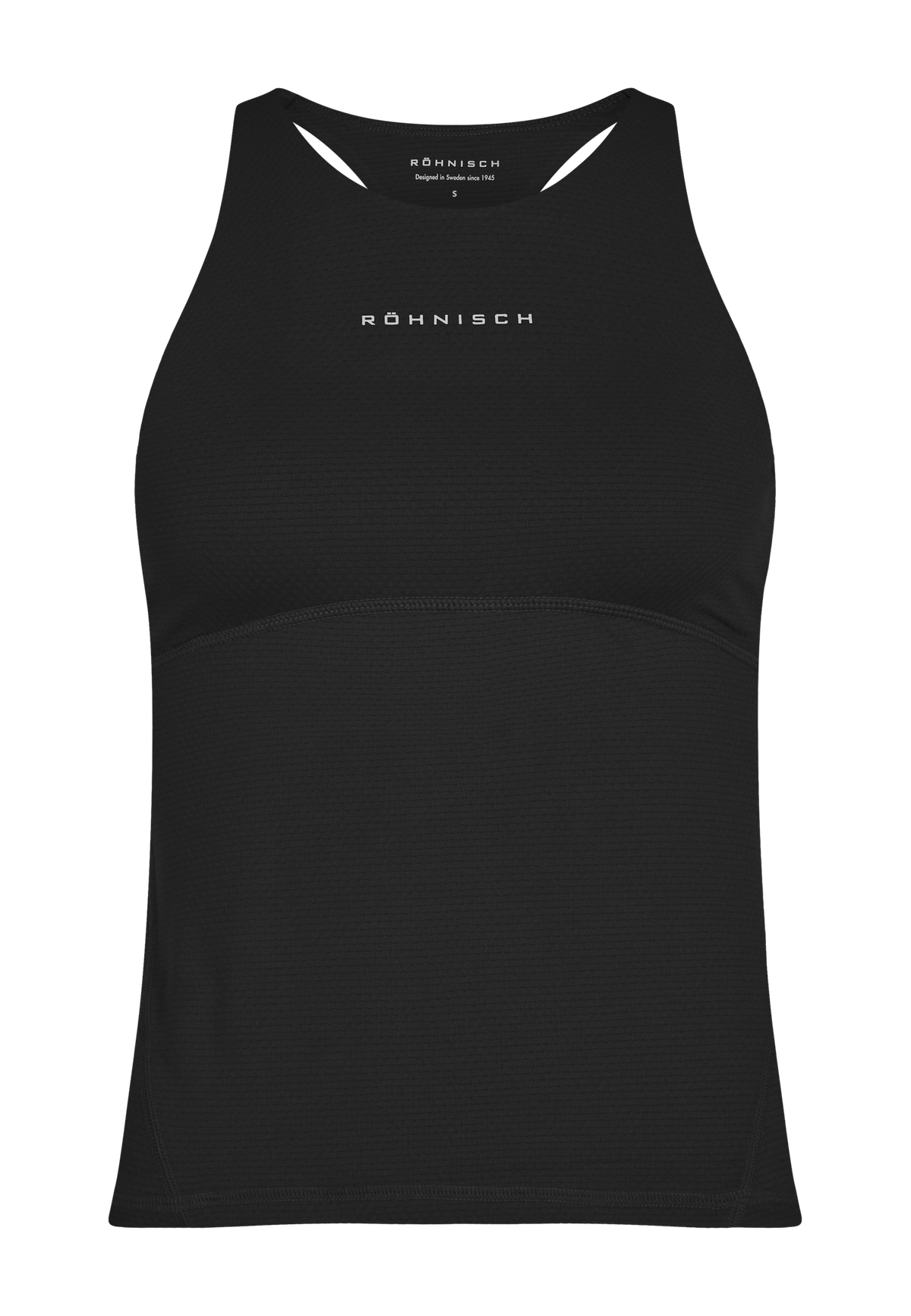 Jacquard Tank, Black