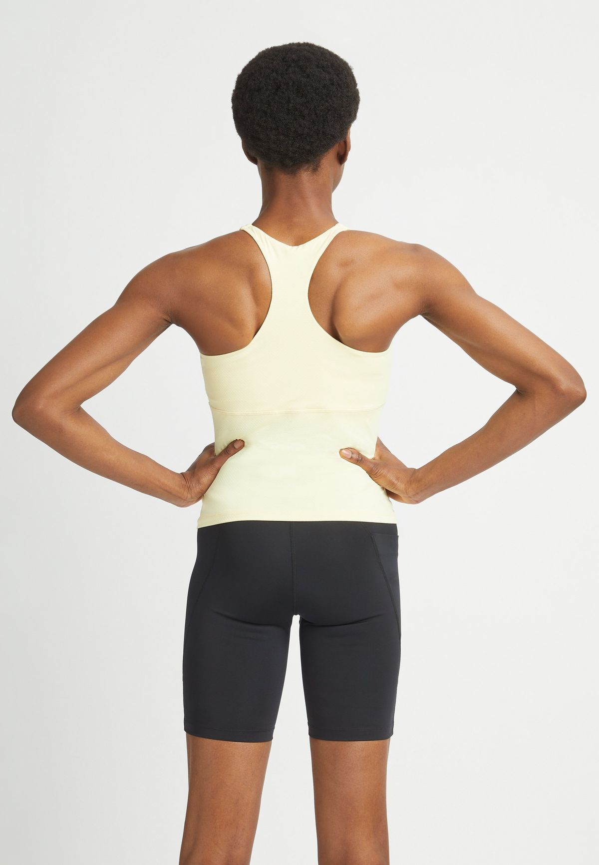 Jacquard Tank, Double Cream