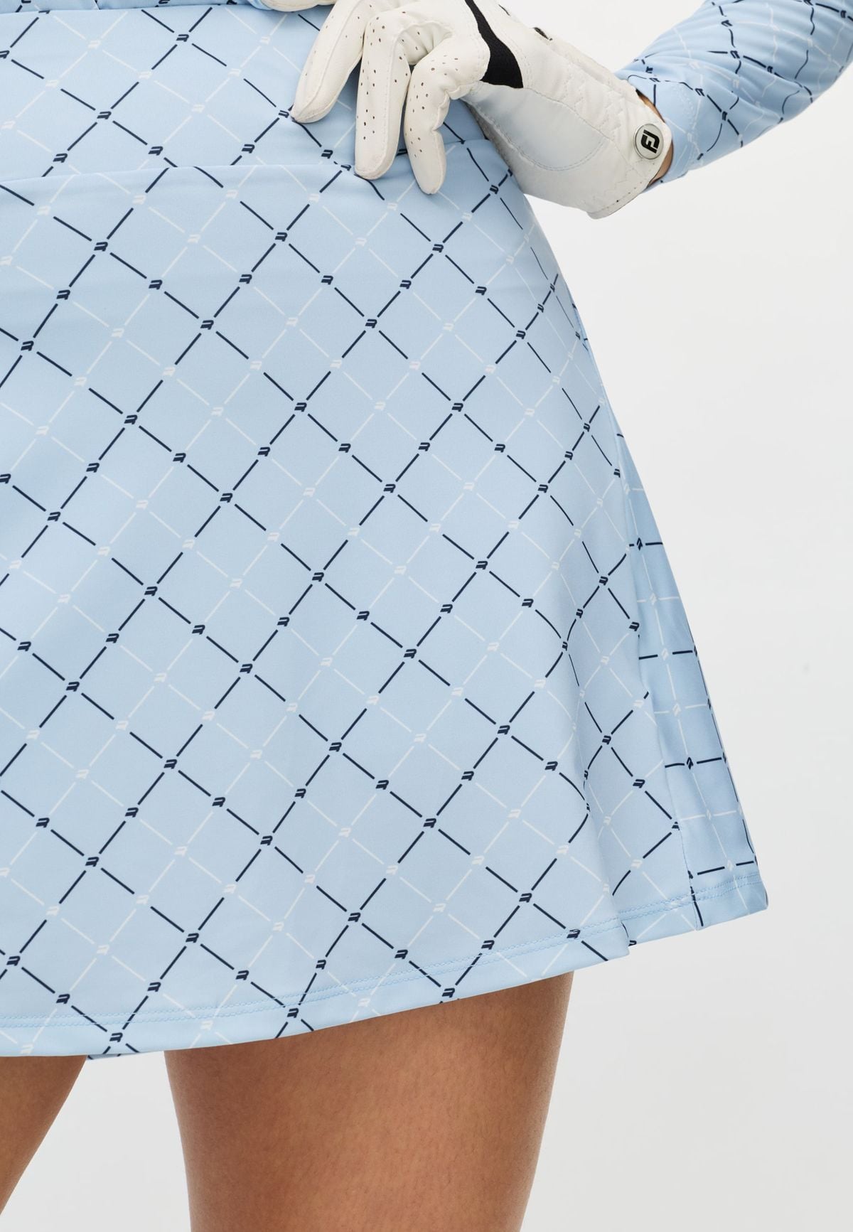 Luna Skort, Micro R Check Skyway