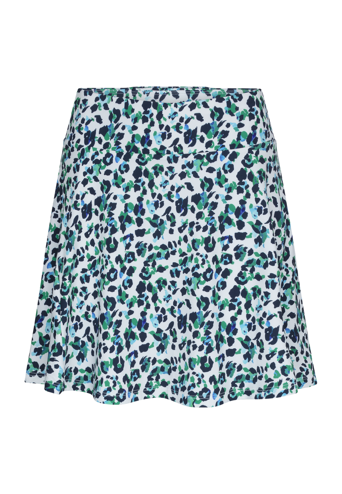 Luna Long Skort, Leo Blue/Green