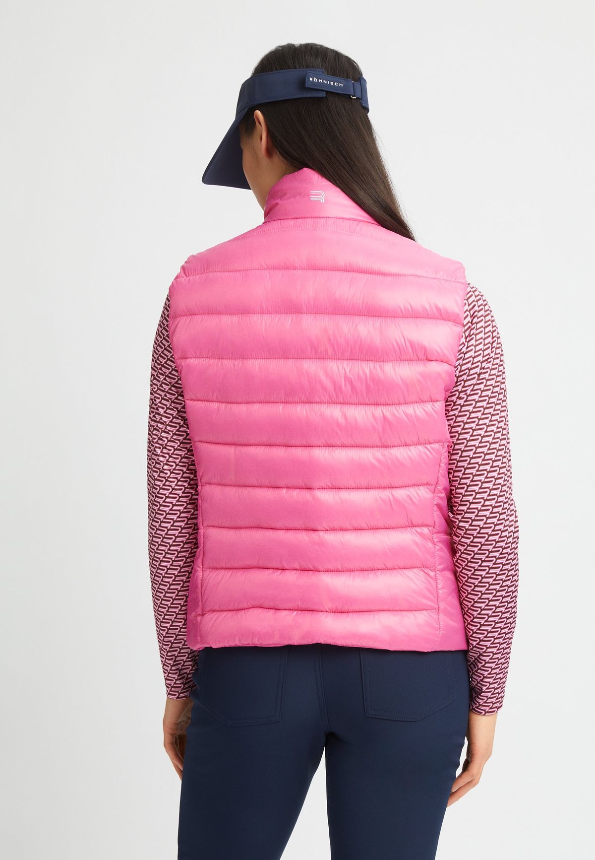 Airlite Golf Padded Vest, Carmine Rose