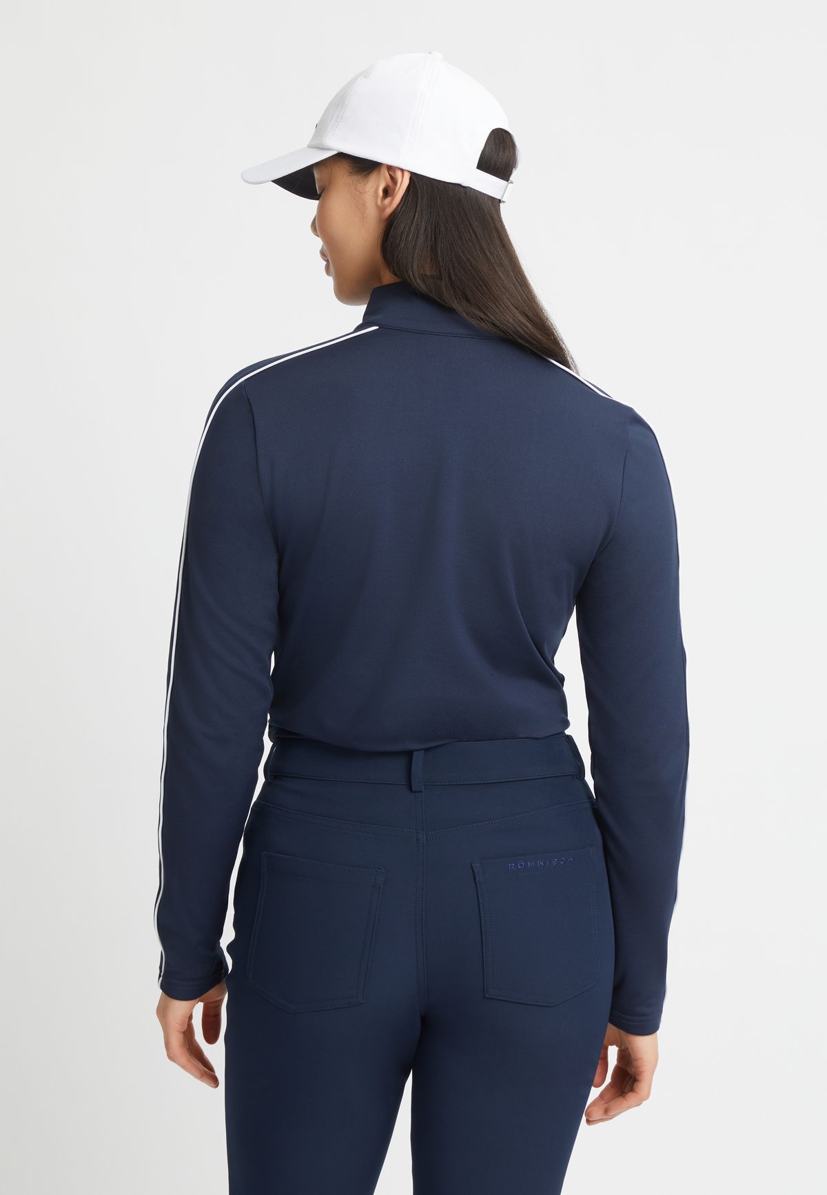 Amie Brushed Midlayer, Navy