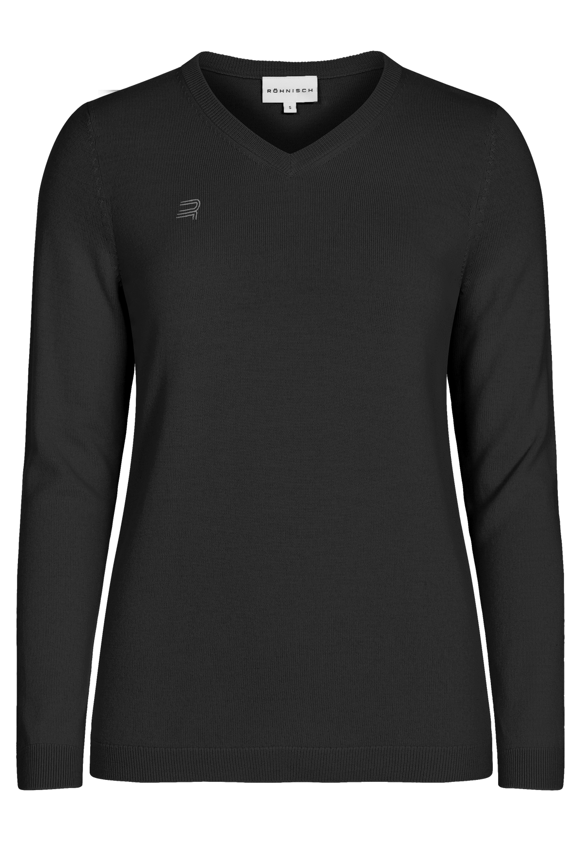 Adela Knitted Sweater, Black
