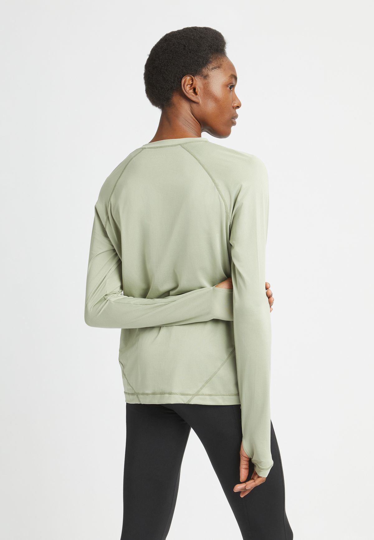 Snap Long Sleeve, Seagrass