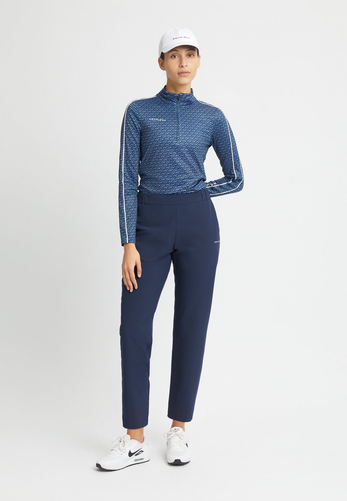 Celina Pull On Pant, Navy