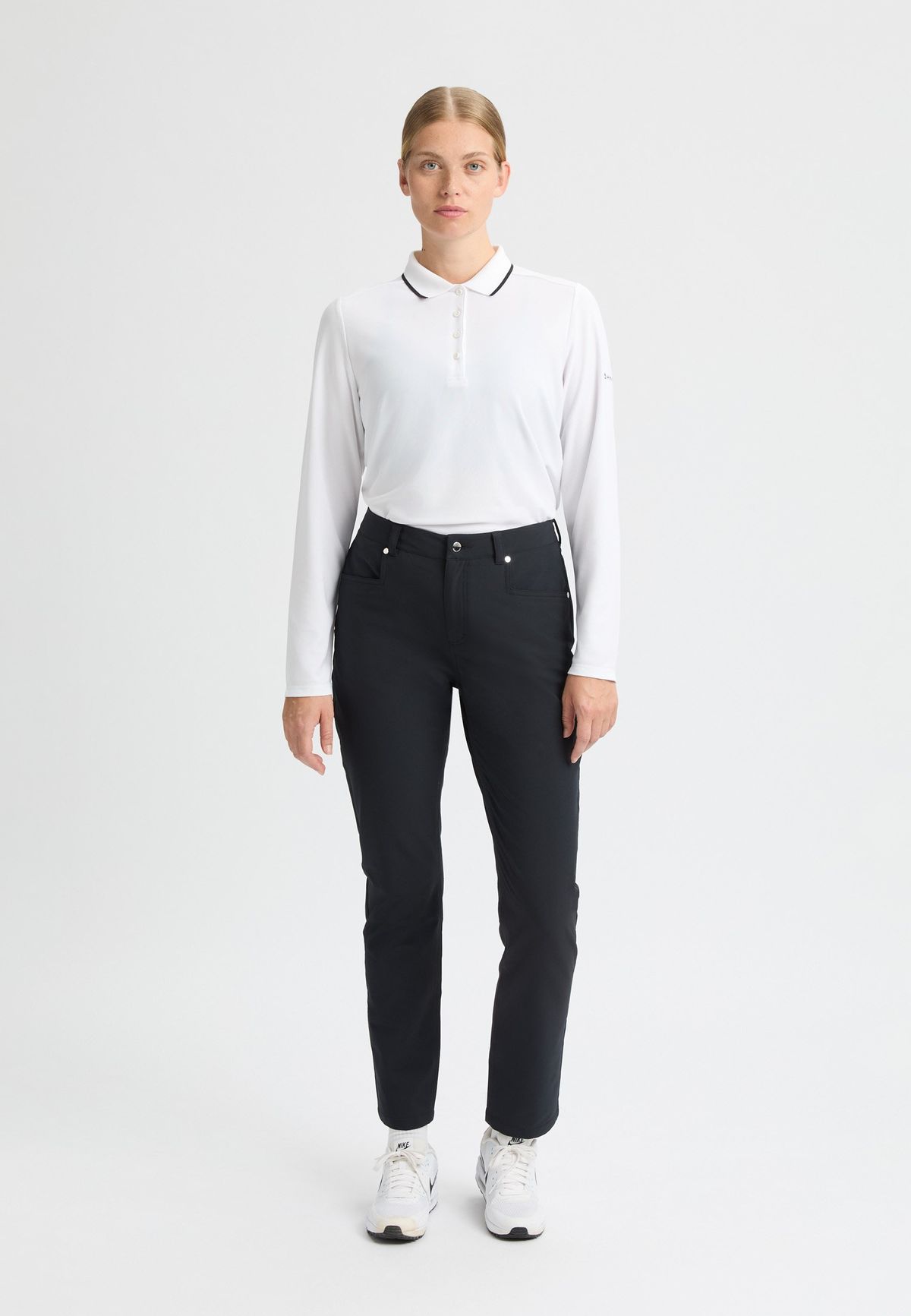 Chie Brushed Pant, Black