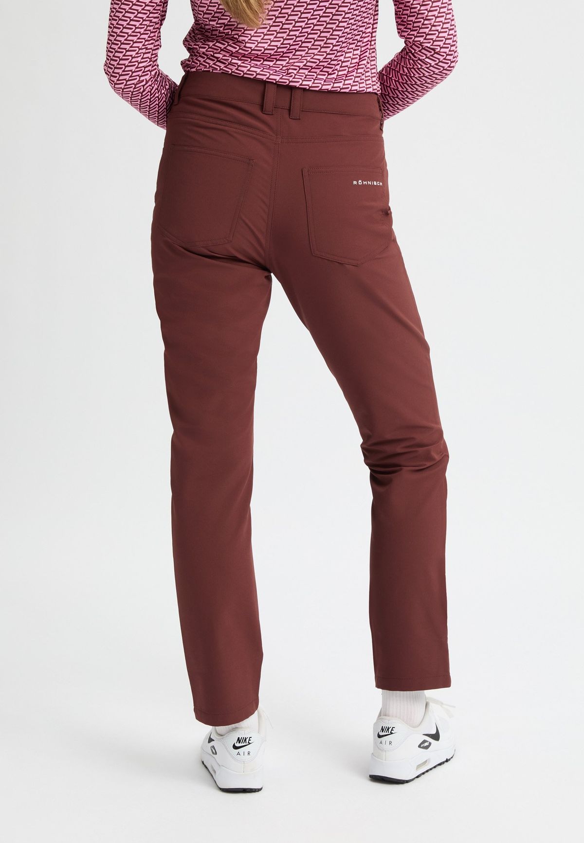 Chie Brushed Pant, Bitter Chocolate