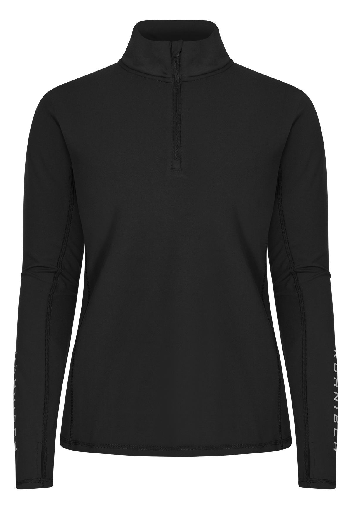 Warming Tech Half Zip, Black