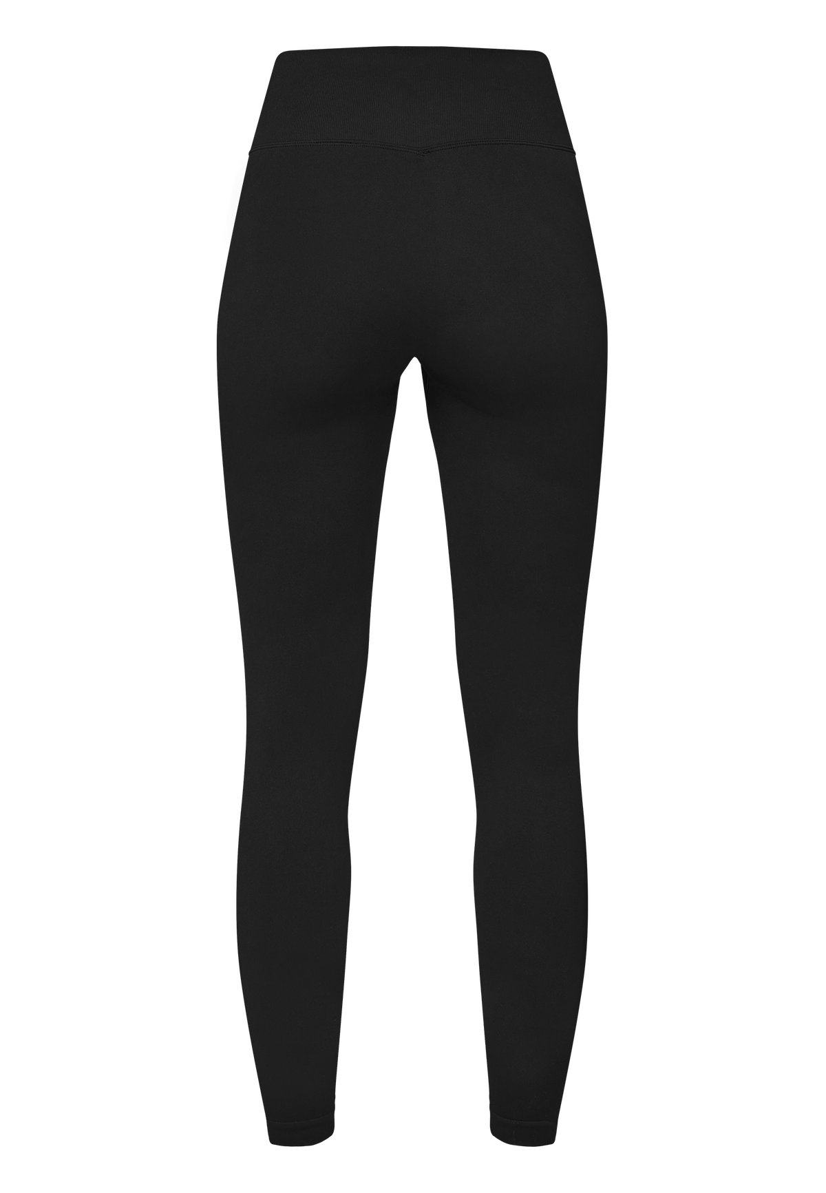 Seamless High Waist Tights, Black