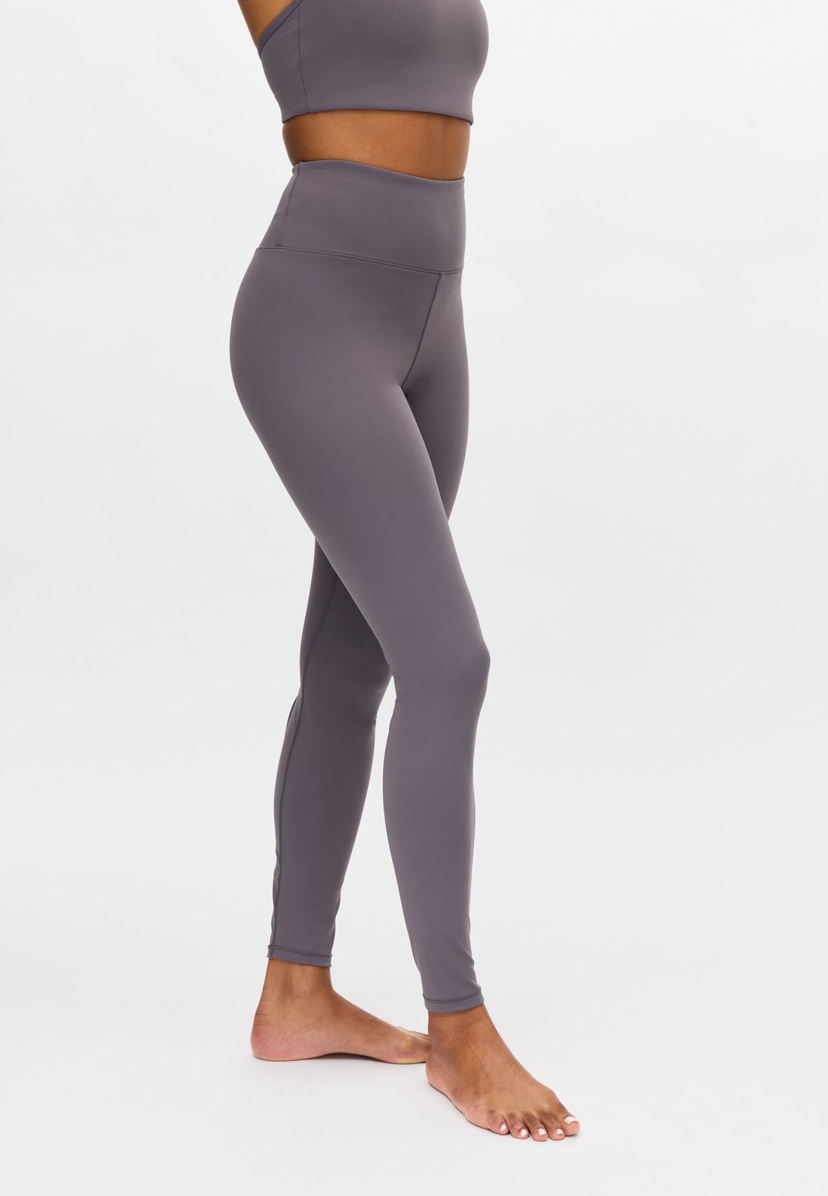 Legacy High Waist Tights, Smoky Lavender