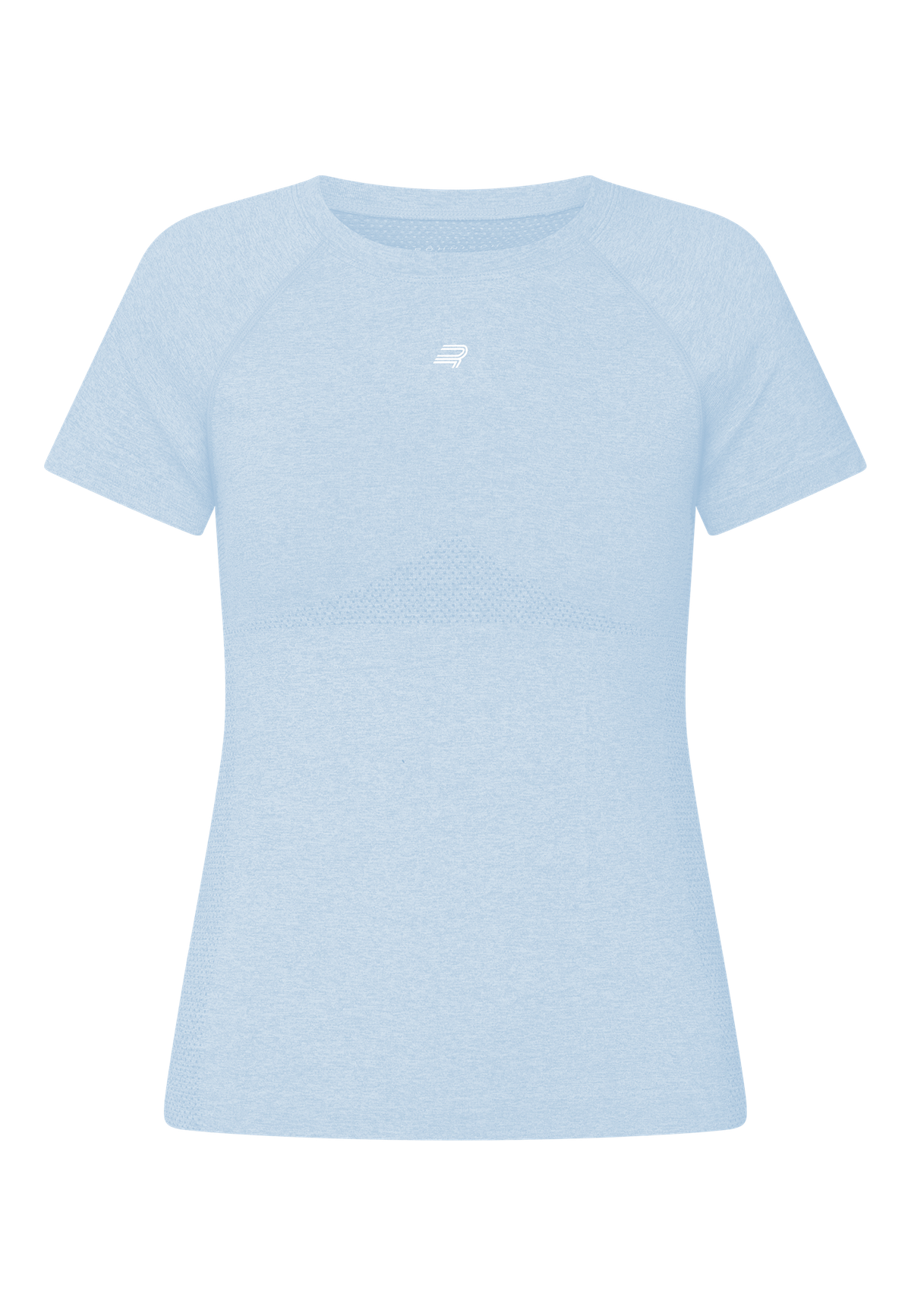 Seamless Flex Tee, Chambray Blue