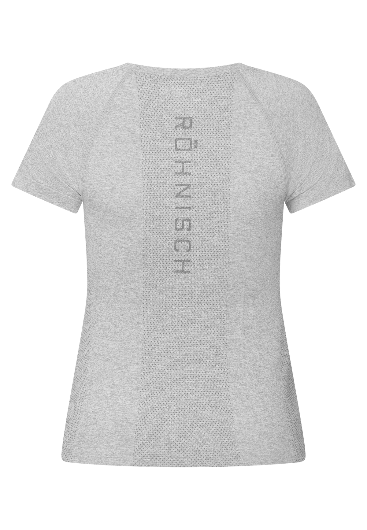 Seamless Flex Tee, Grey Melange