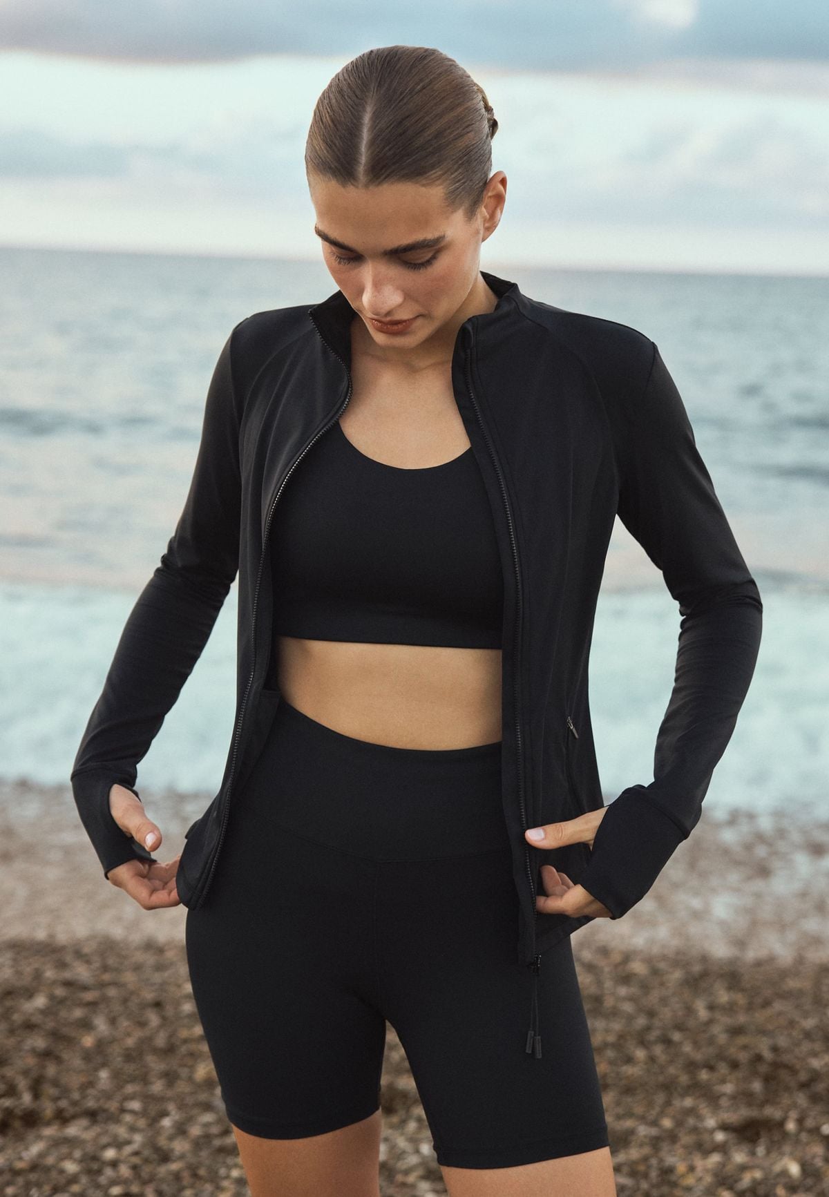 Legacy Full Zip, Black