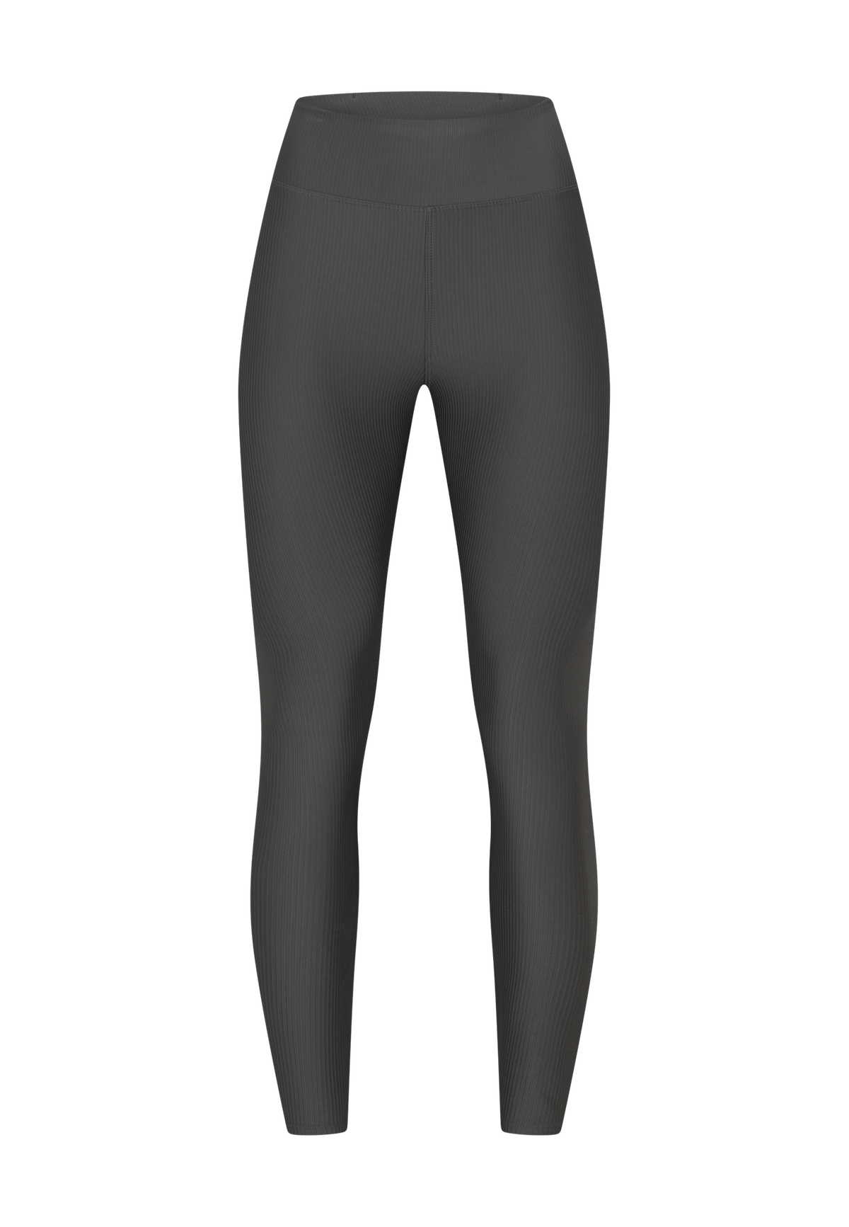 Ribbed R High Waist Tights, Dark Shadow