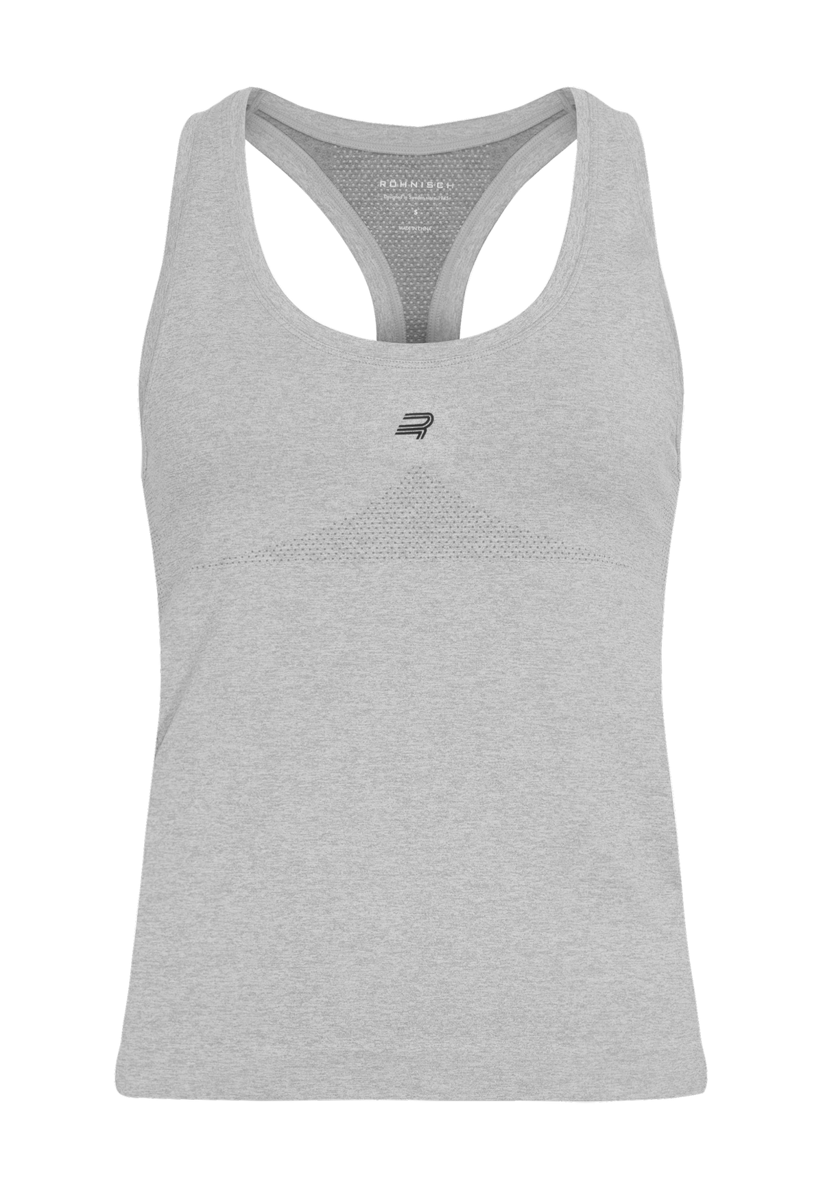 Seamless Flex Tank, Grey Melange