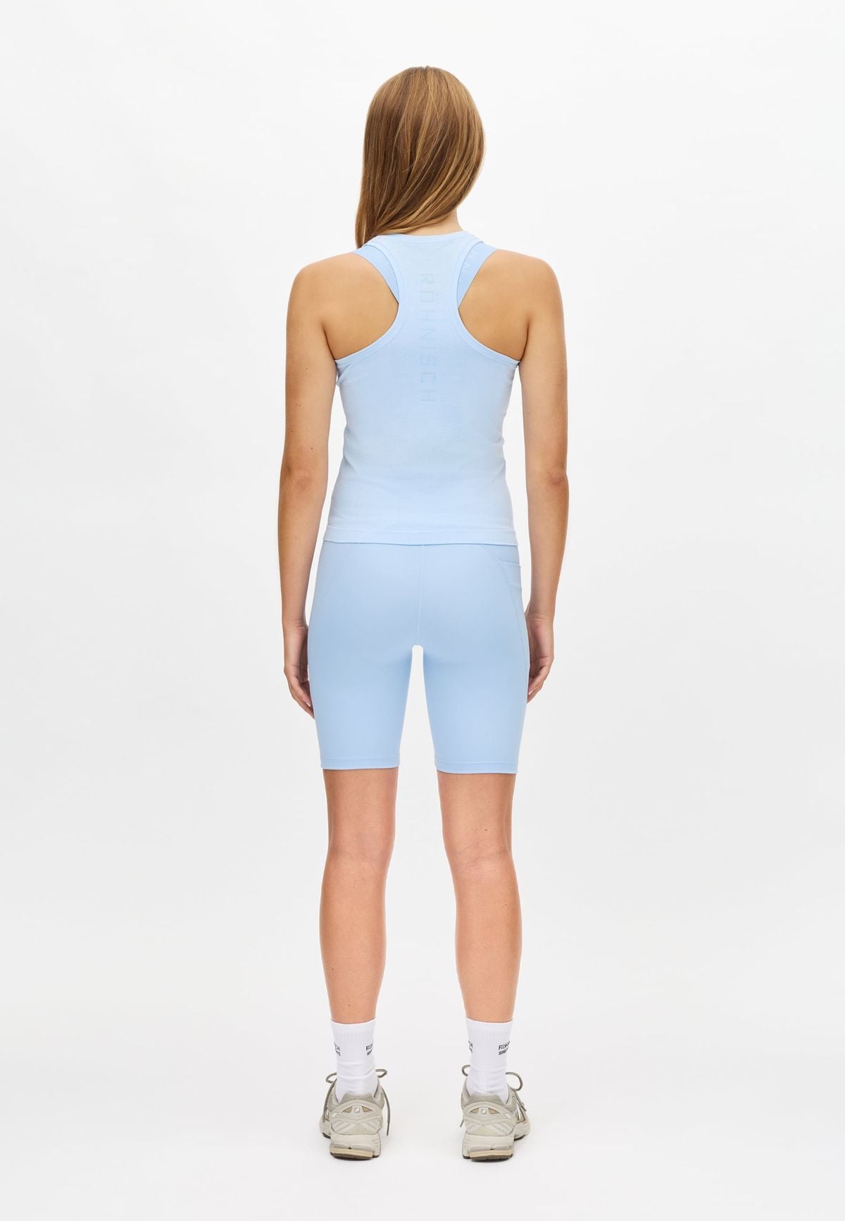 Seamless Flex Tank, Chambray Blue