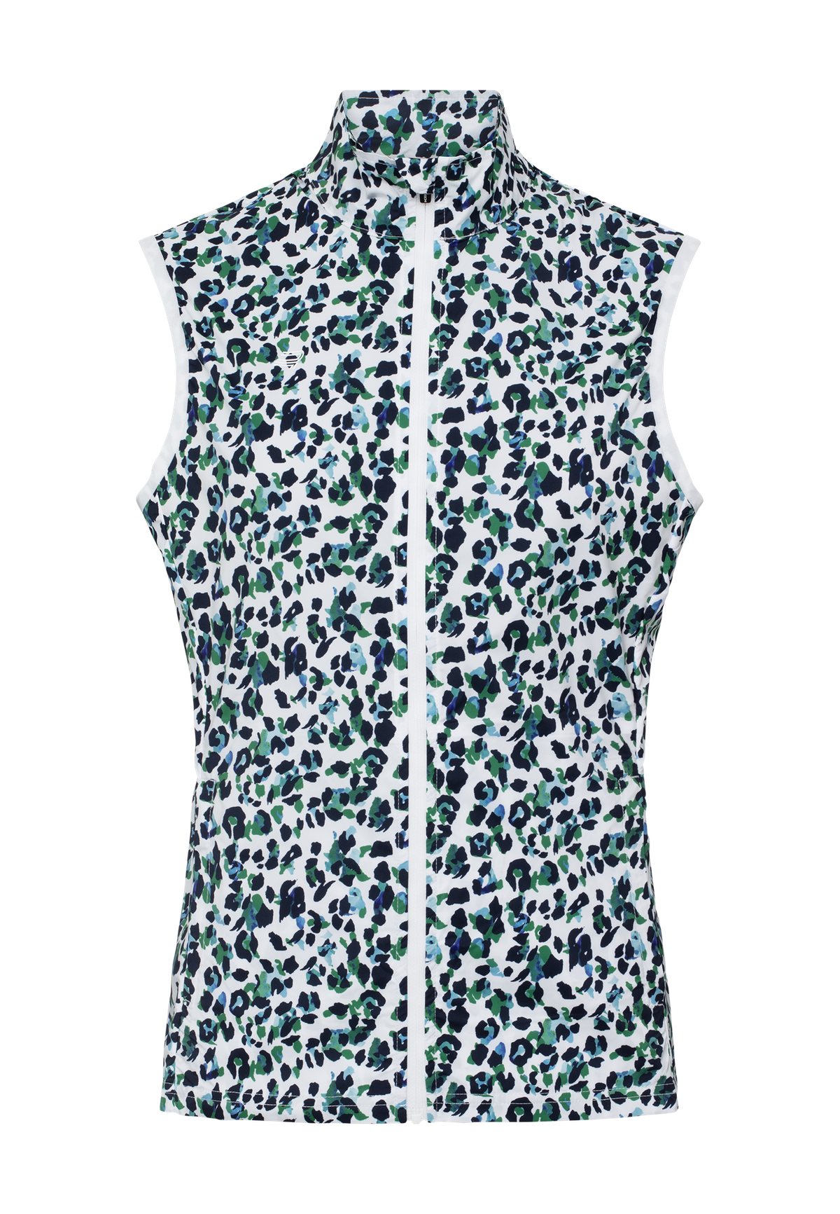 Packable Ultralight Vest, Leo Blue/Green