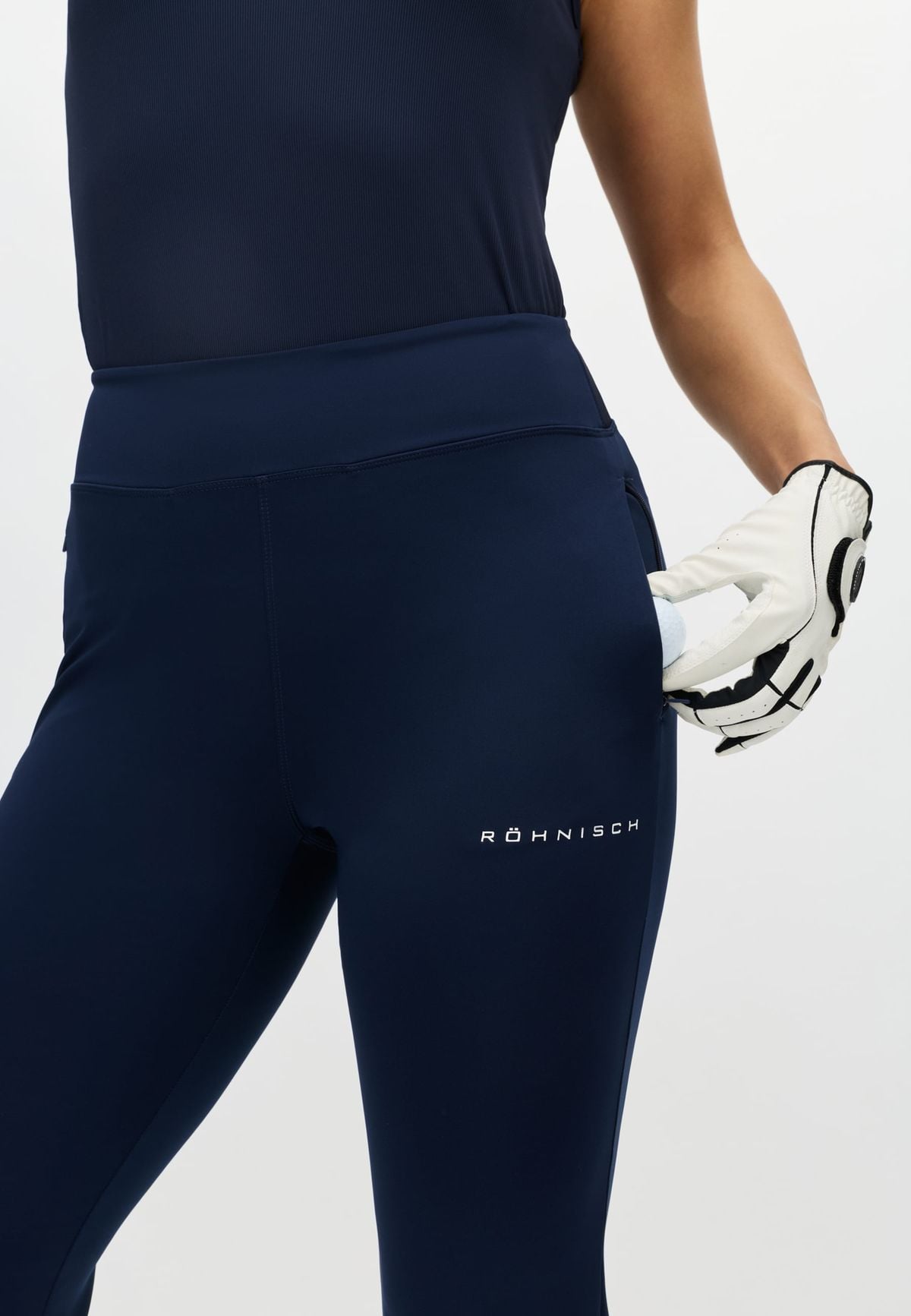 Pull on Flattering Golf Pant, Navy