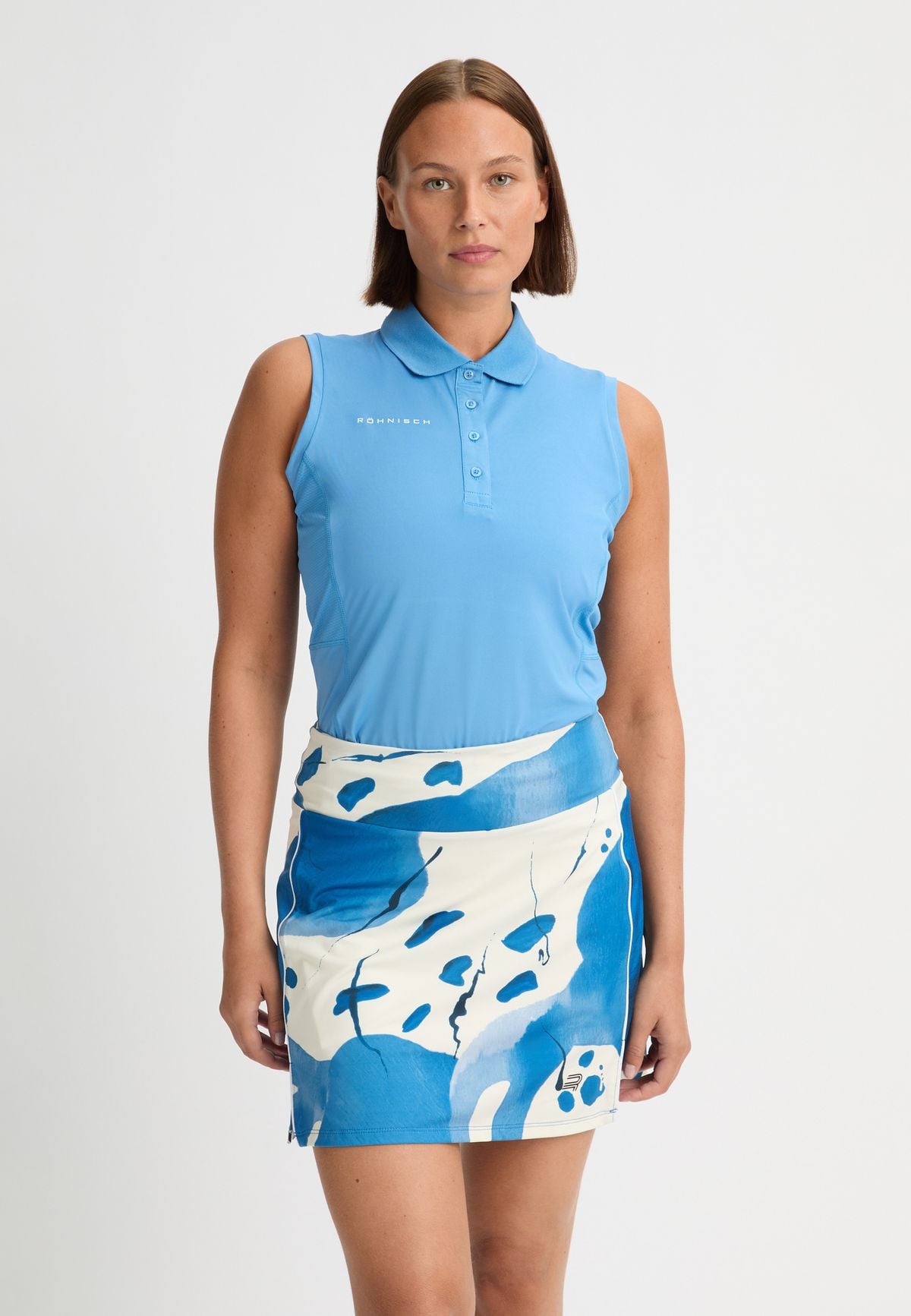 Ultra Viola UV Skort, Blue Aquarelle